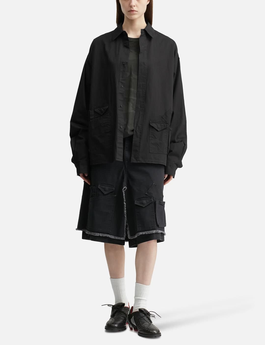 Cation Long Sleeve Utility Shirt view 4