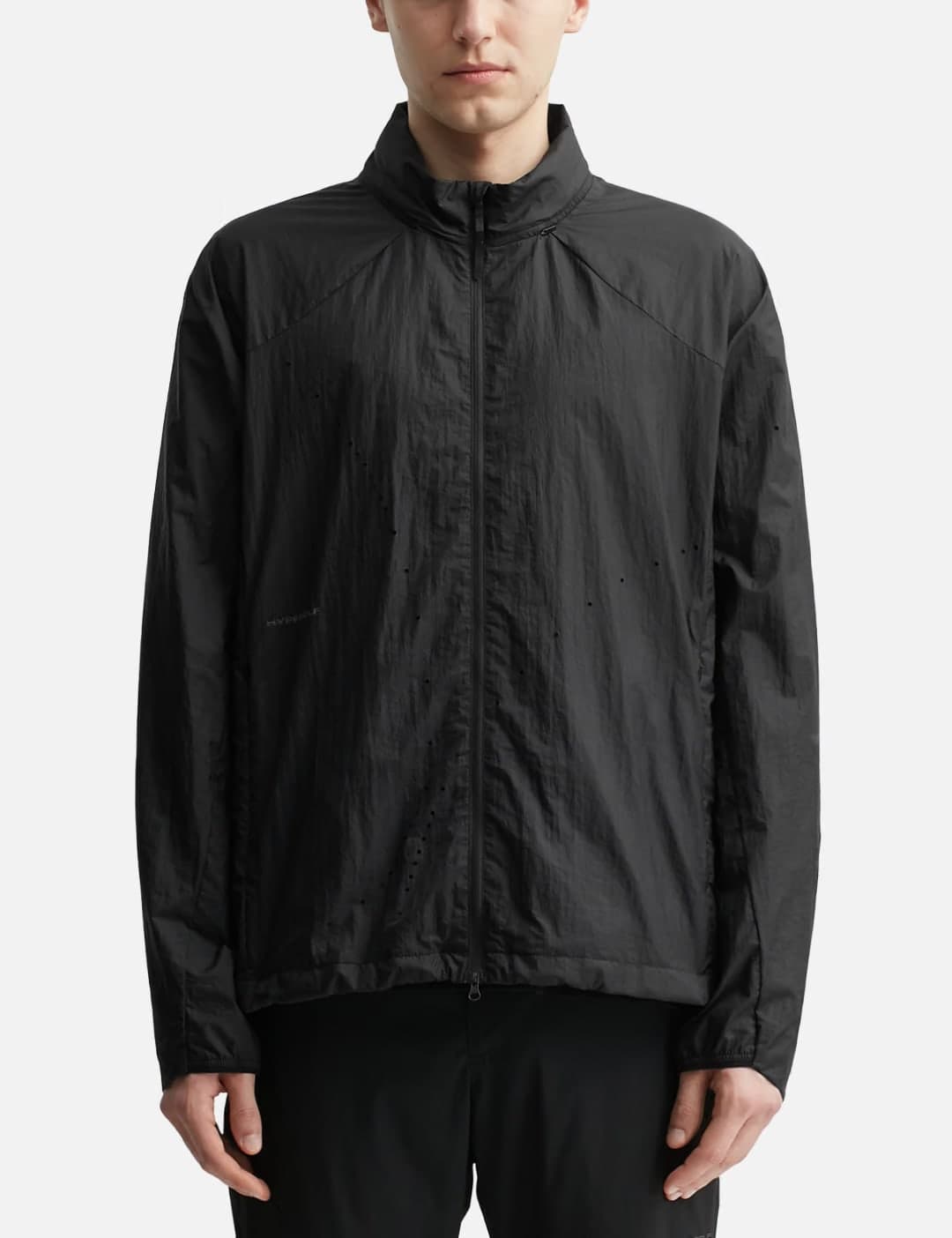 X POST ARCHIVE FACTION (PAF) Perforated Windbreaker view 6