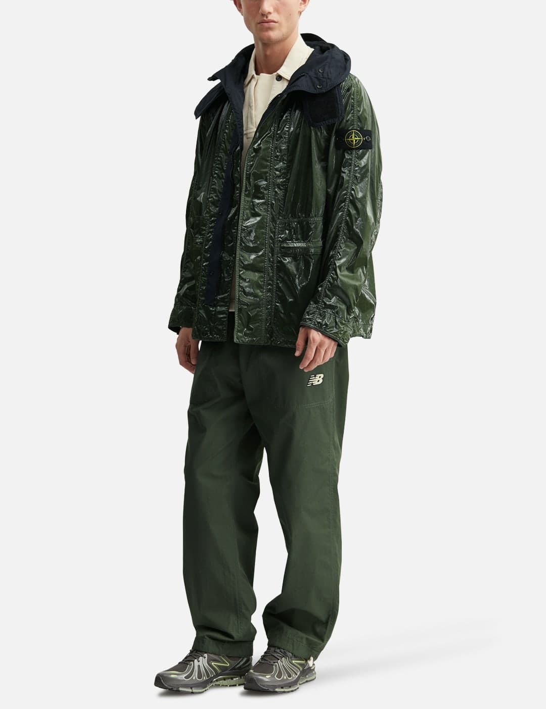 X New Balance Hooded Jacket view 4