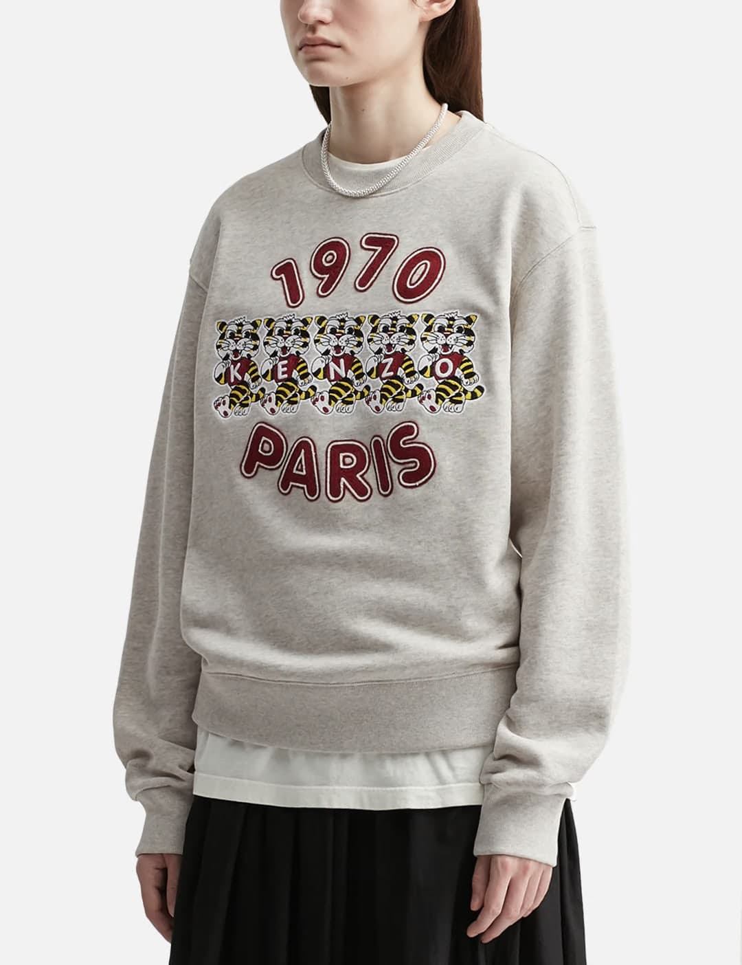 'KENZO Wild Tiger' Embroidered Sweatshirt view 1