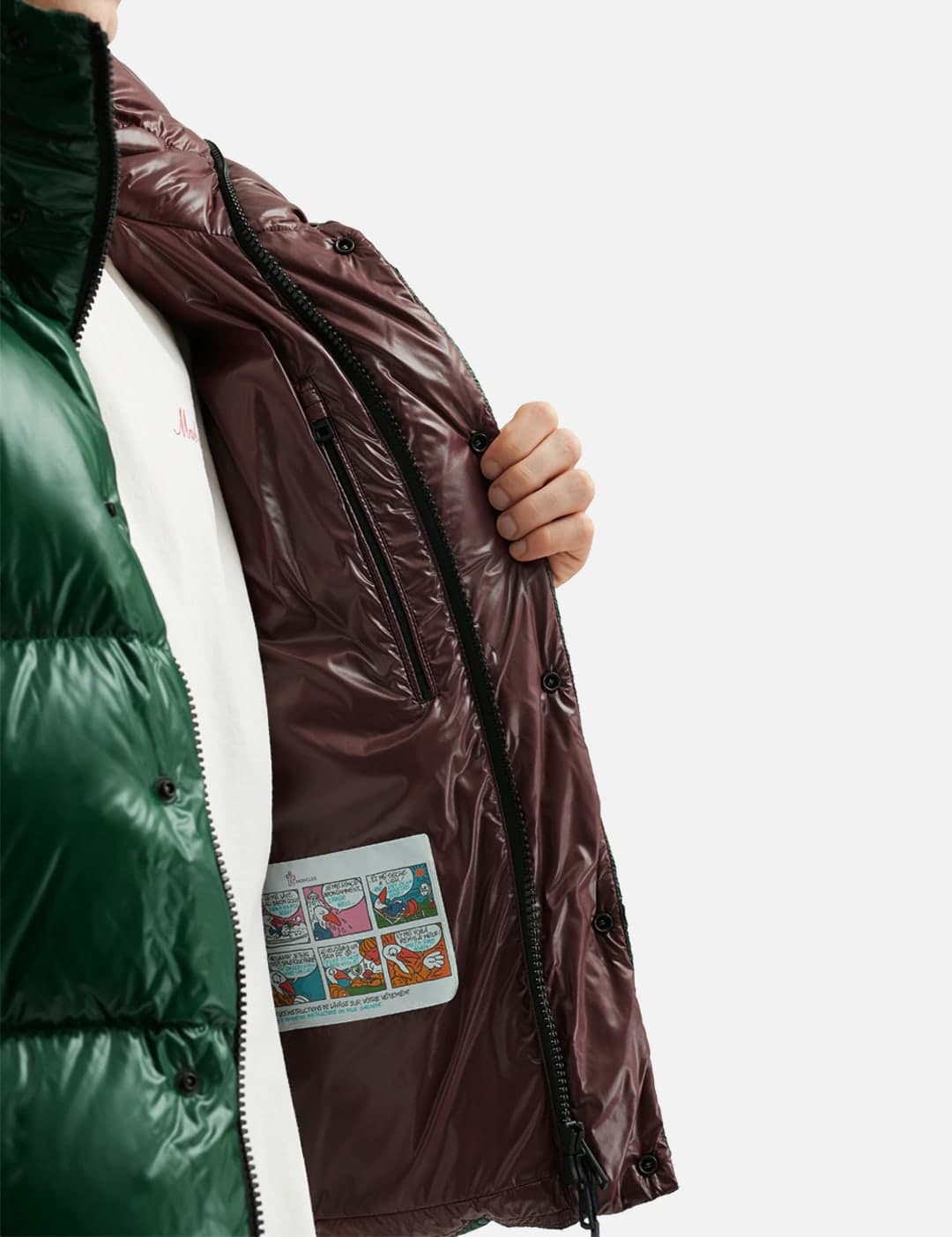 Parana Hooded Short Down Jacket view 10