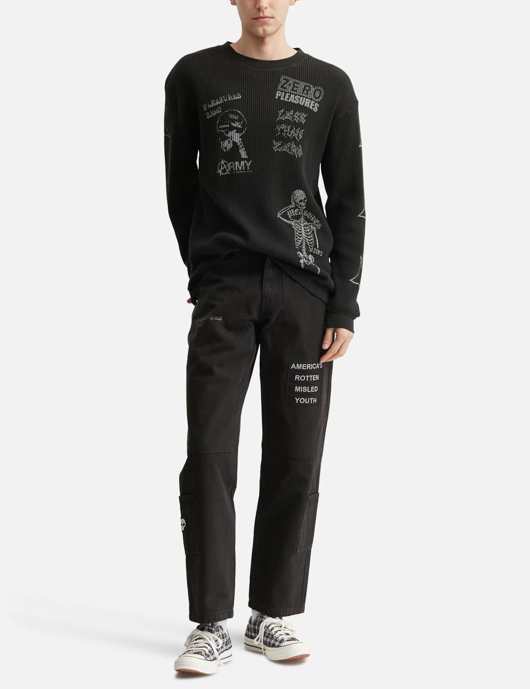 Zero X Pleasures Misled Thermal Long Sleeve view 5
