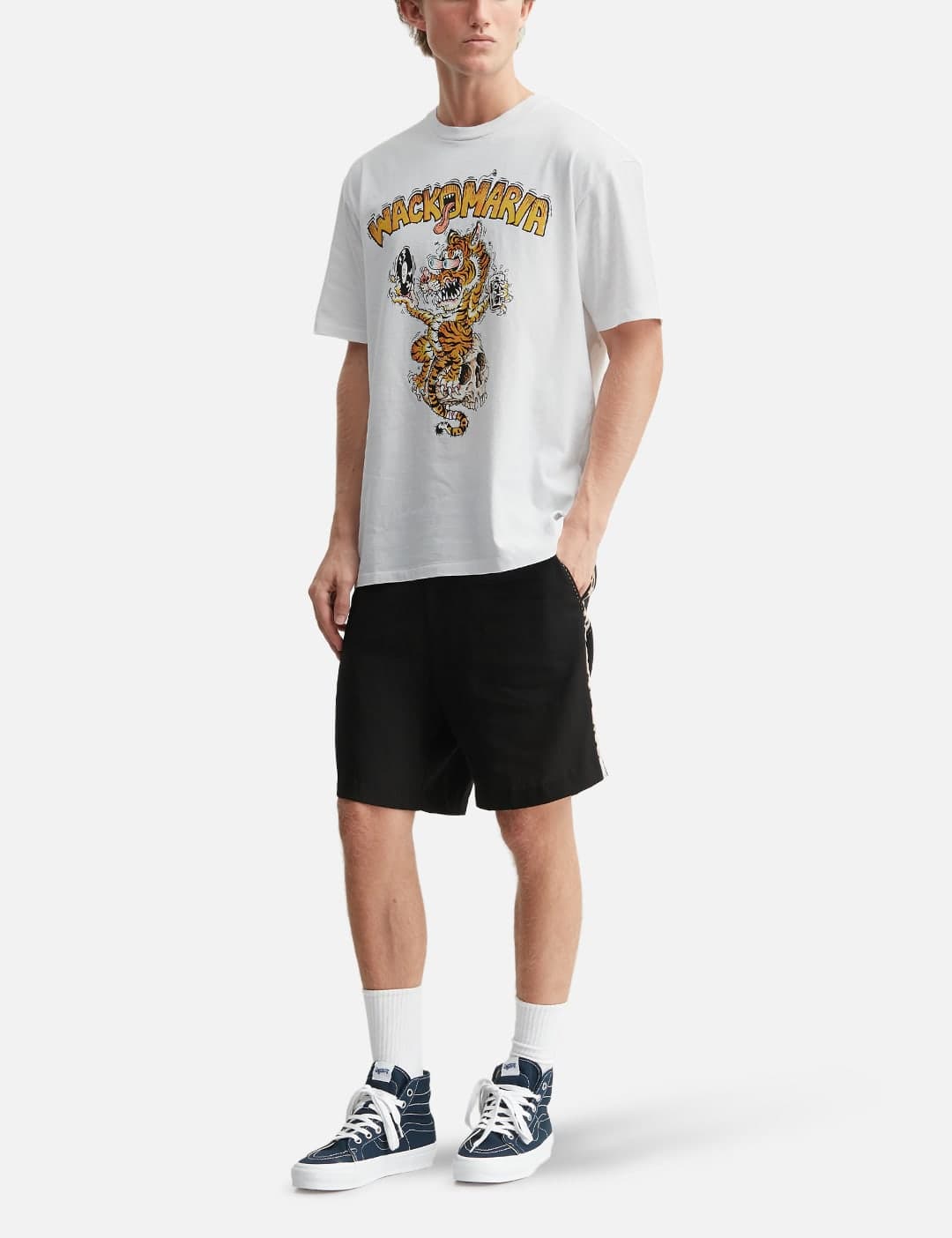 Tim Lehi / Washed Heavy Weight Crewneck T-Shirt view 3