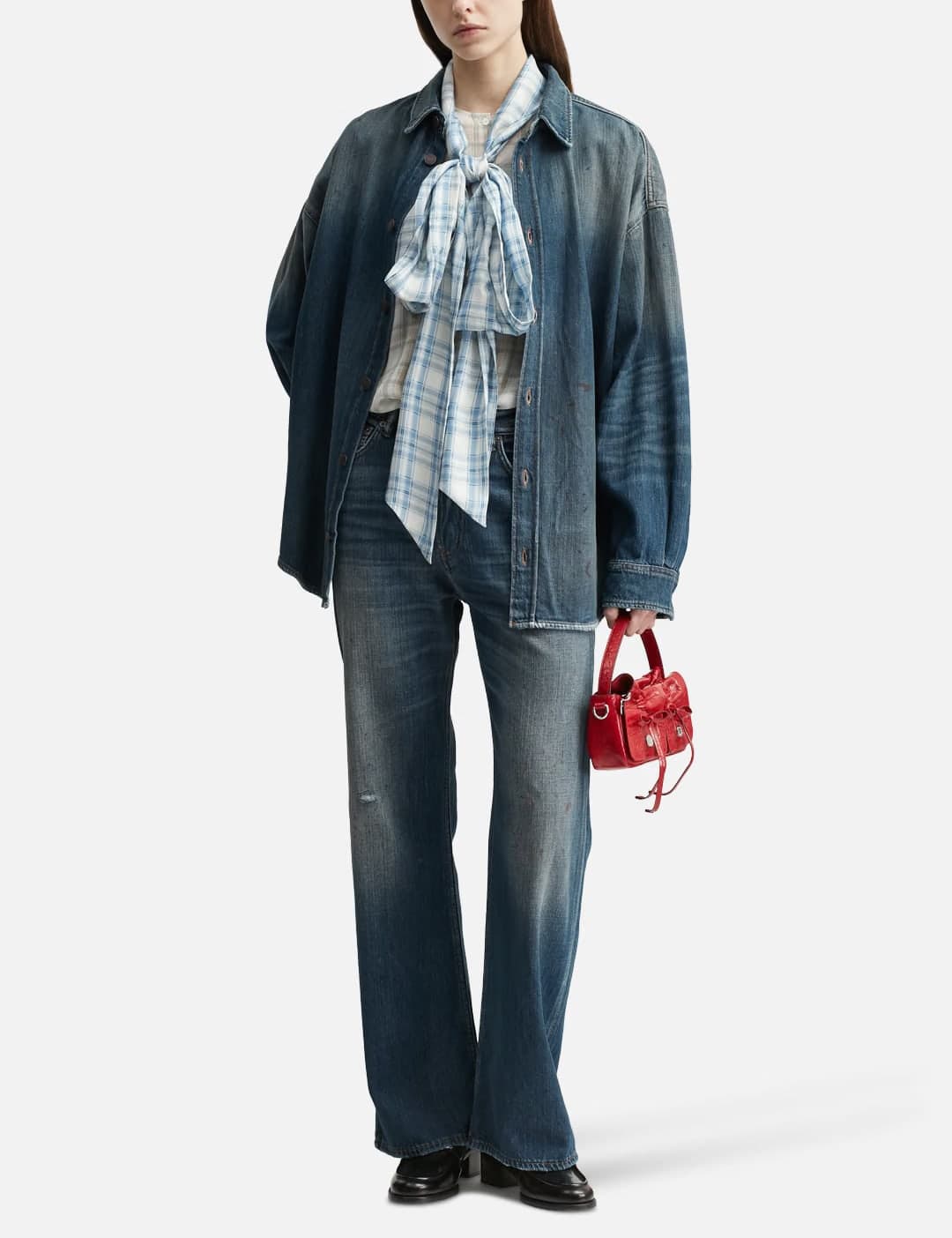 Denim Long Sleeve Shirts view 5