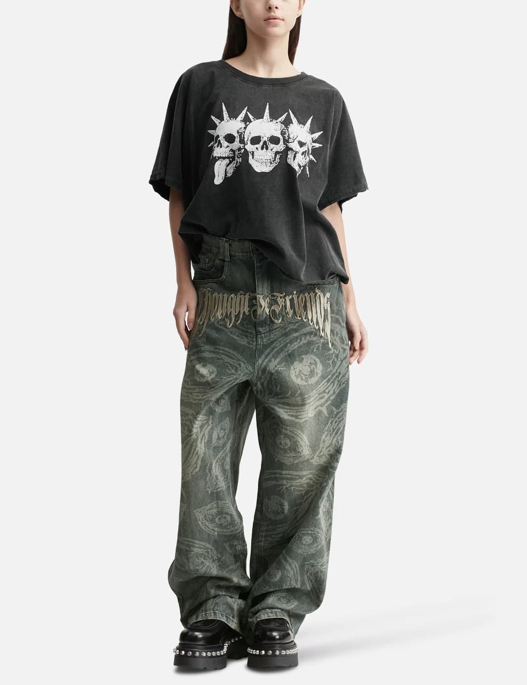 "Tavius" 3 Faces Loose T-Shirt view 4