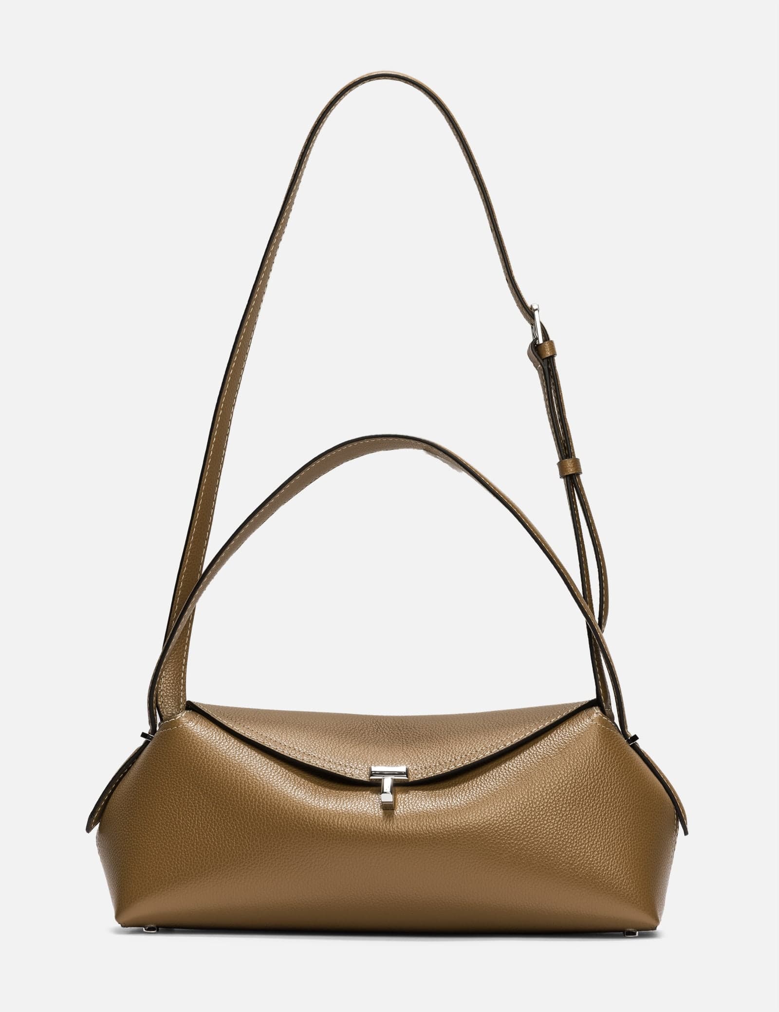 T-Lock Grained-Leather Shoulder view 4
