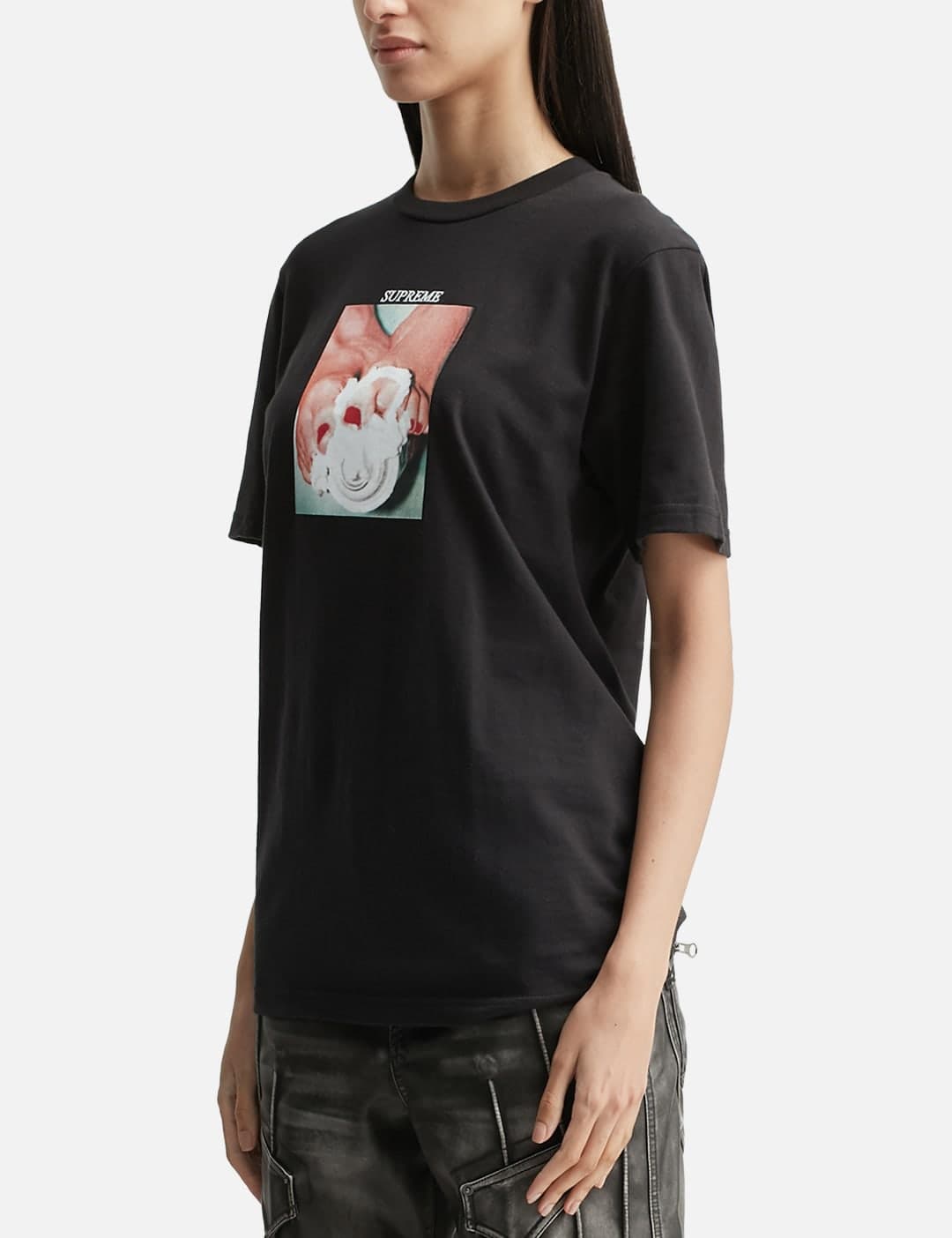 Supreme X Hypebeast 20th Anniversary T-Shirt view 3