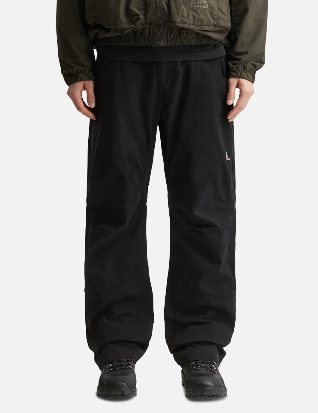 Crimp Shaped Cotton Pants view 3
