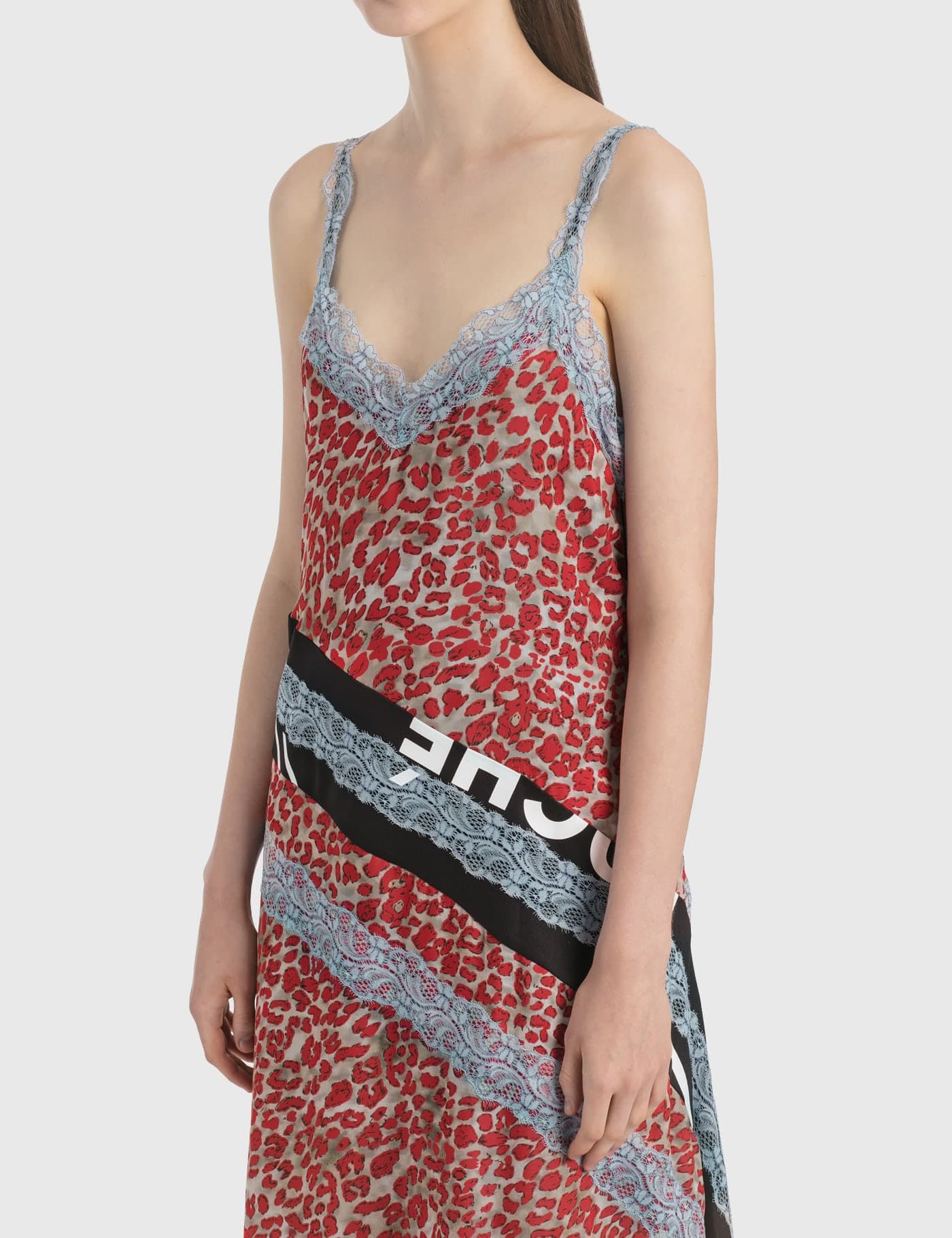 Leopard Print Slip Dress view 2