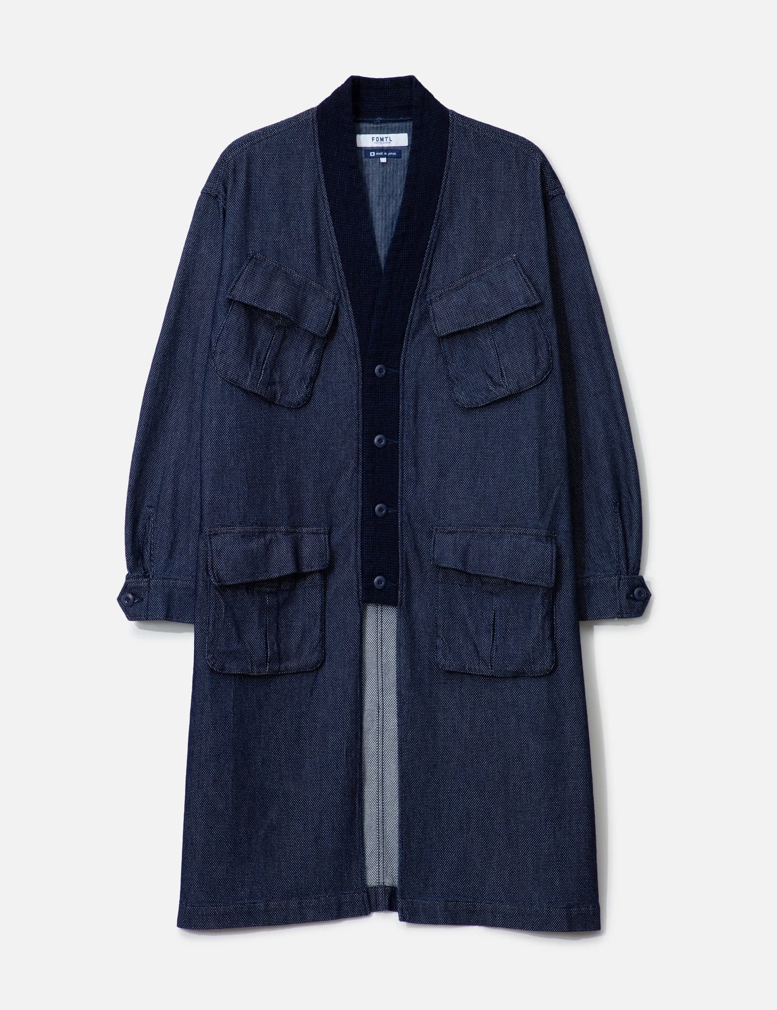 Haori Jungle Long Jacket Rinse view 1