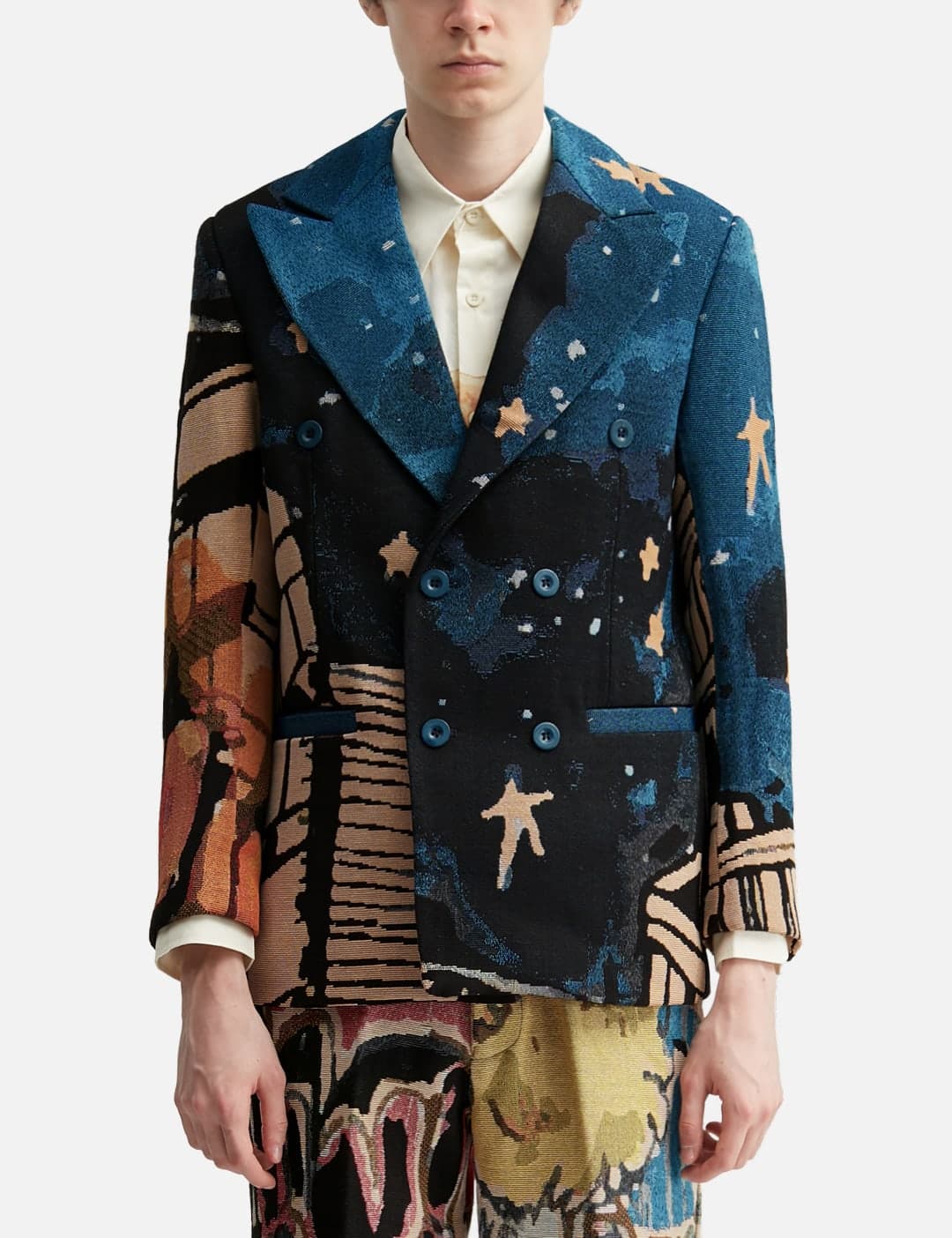 Jacquard Boy Who Jumped The Moon Jacket view 3