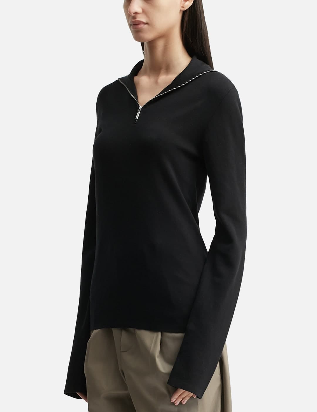 Zip Up Turtleneck view 2