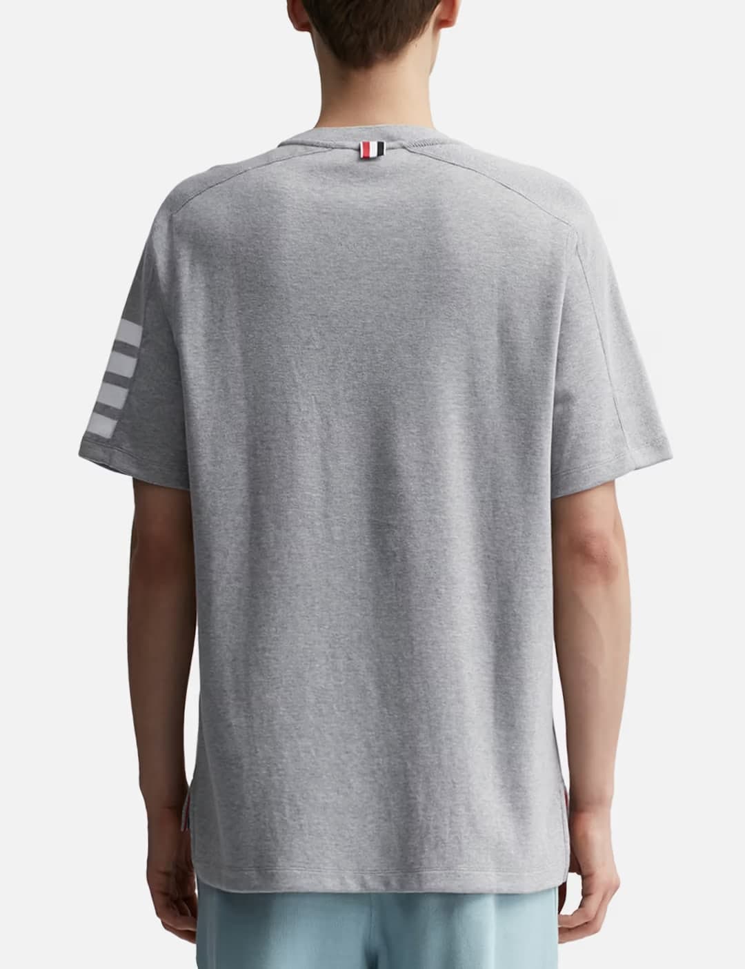 Cotton 4-Bar Short Sleeve T-Shirt view 4