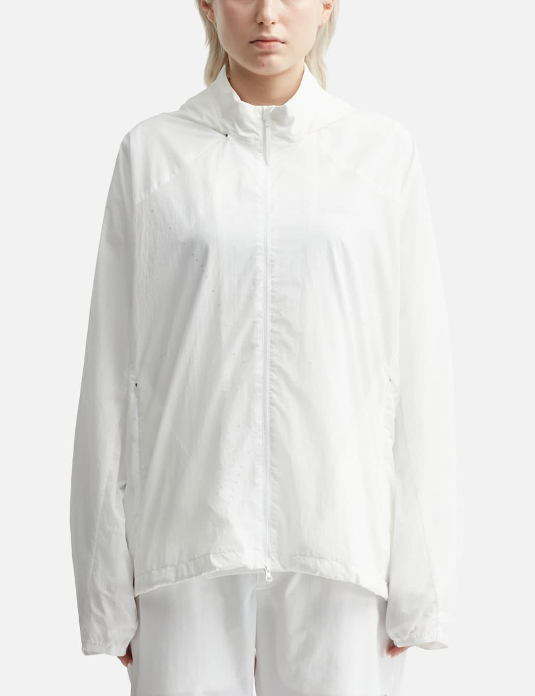 X POST ARCHIVE FACTION (PAF) Perforated Windbreaker view 10