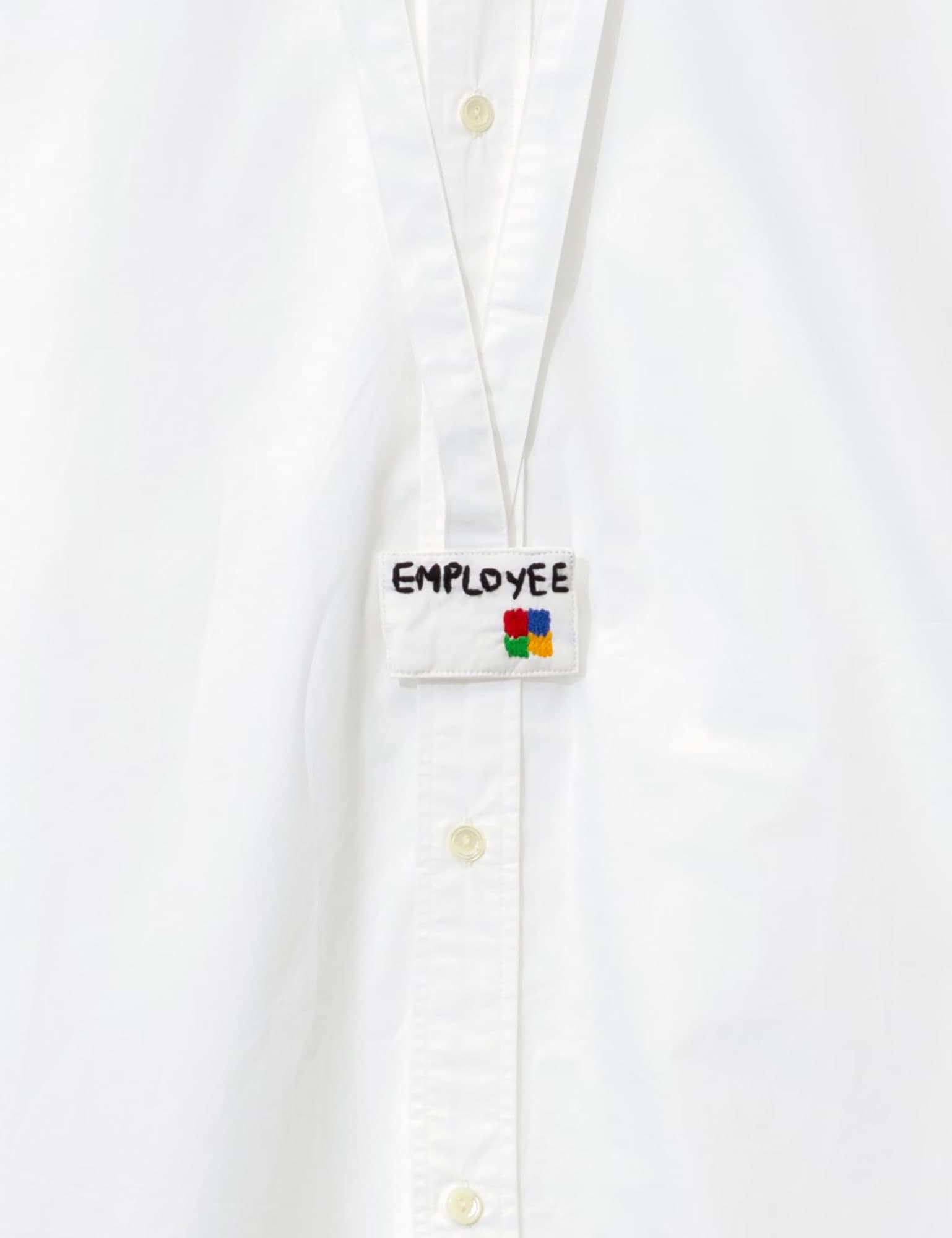 White Employee Shirt view 4