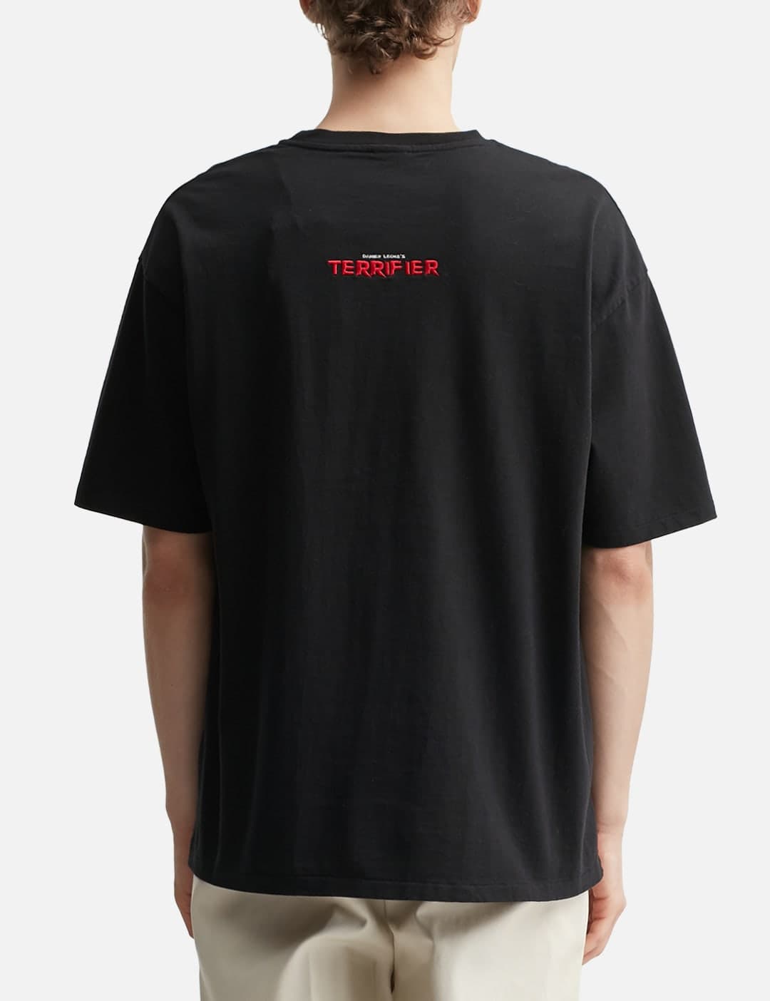 Terrifier / Washed Heavy Weight Crew Neck T-Shirt ( Type-3 ) view 4