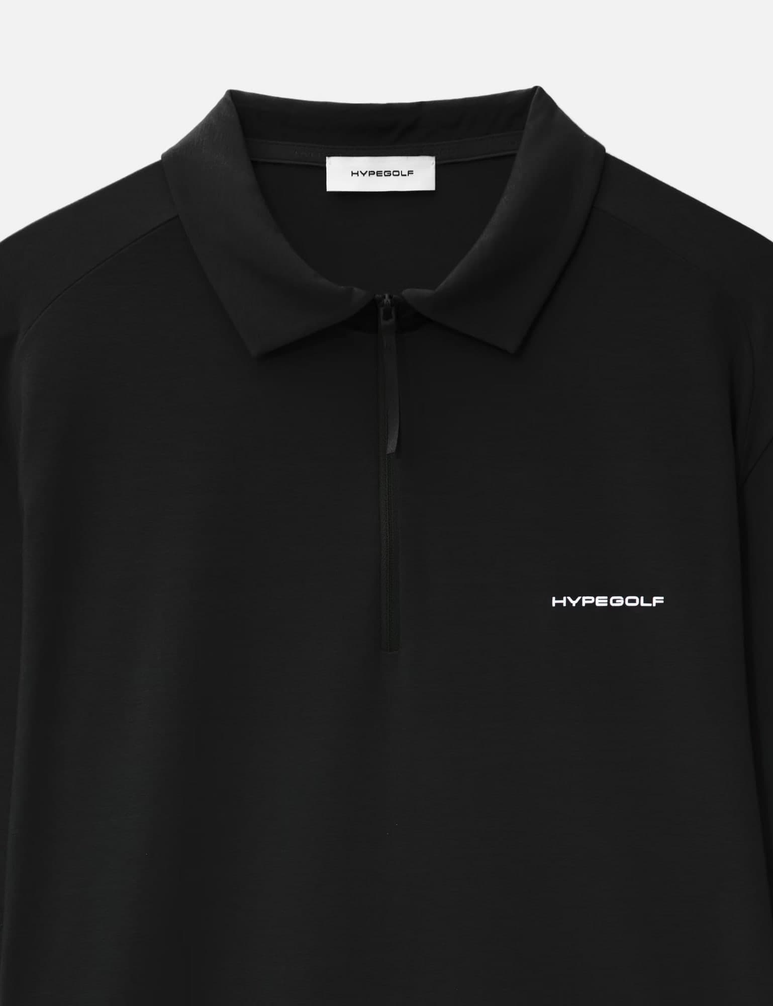 X POST ARCHIVE FACTION (PAF) Half Zip-Up Polo T-Shirts view 6