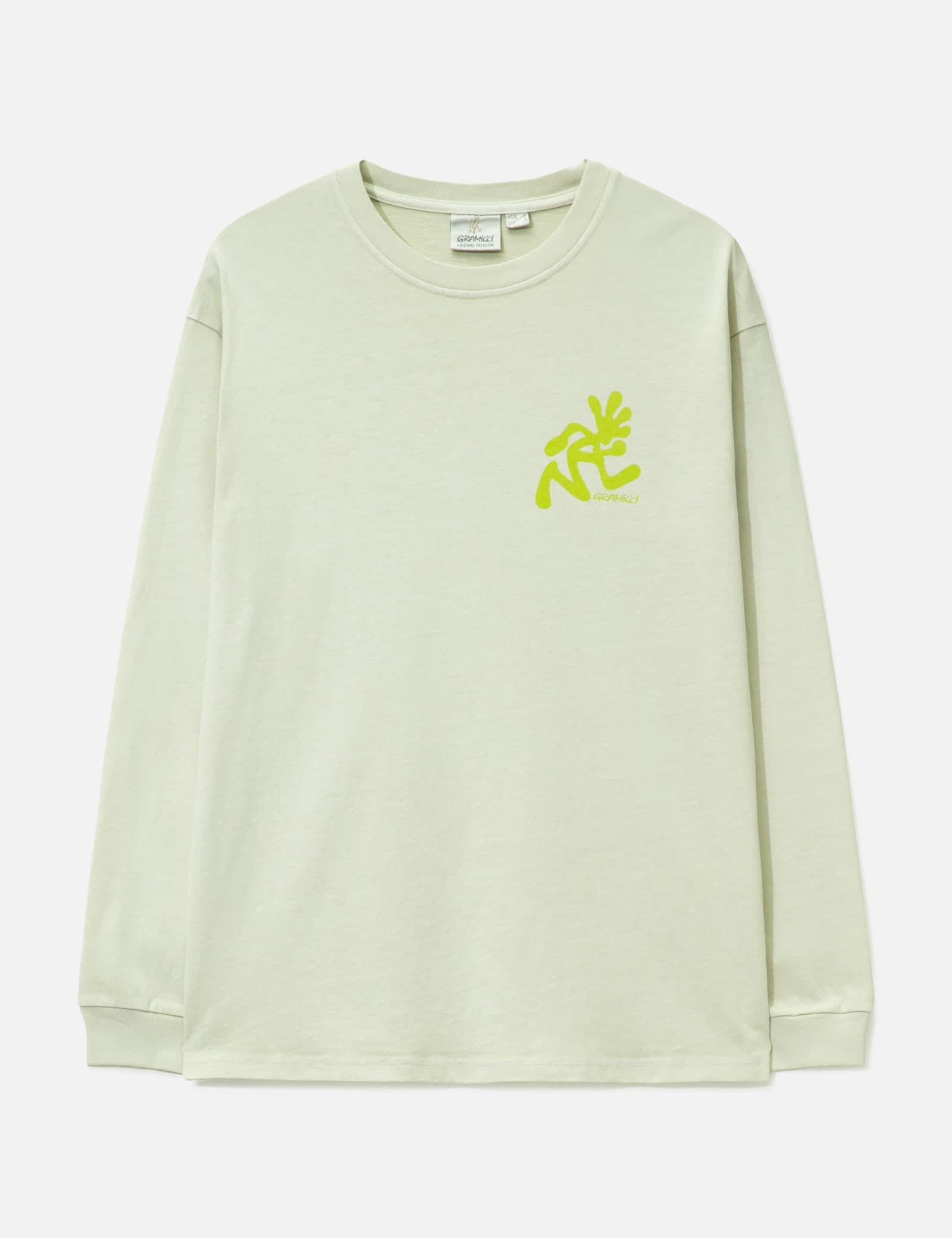 Running Man Long Sleeves T-Shirt Pigment Dyed view 2
