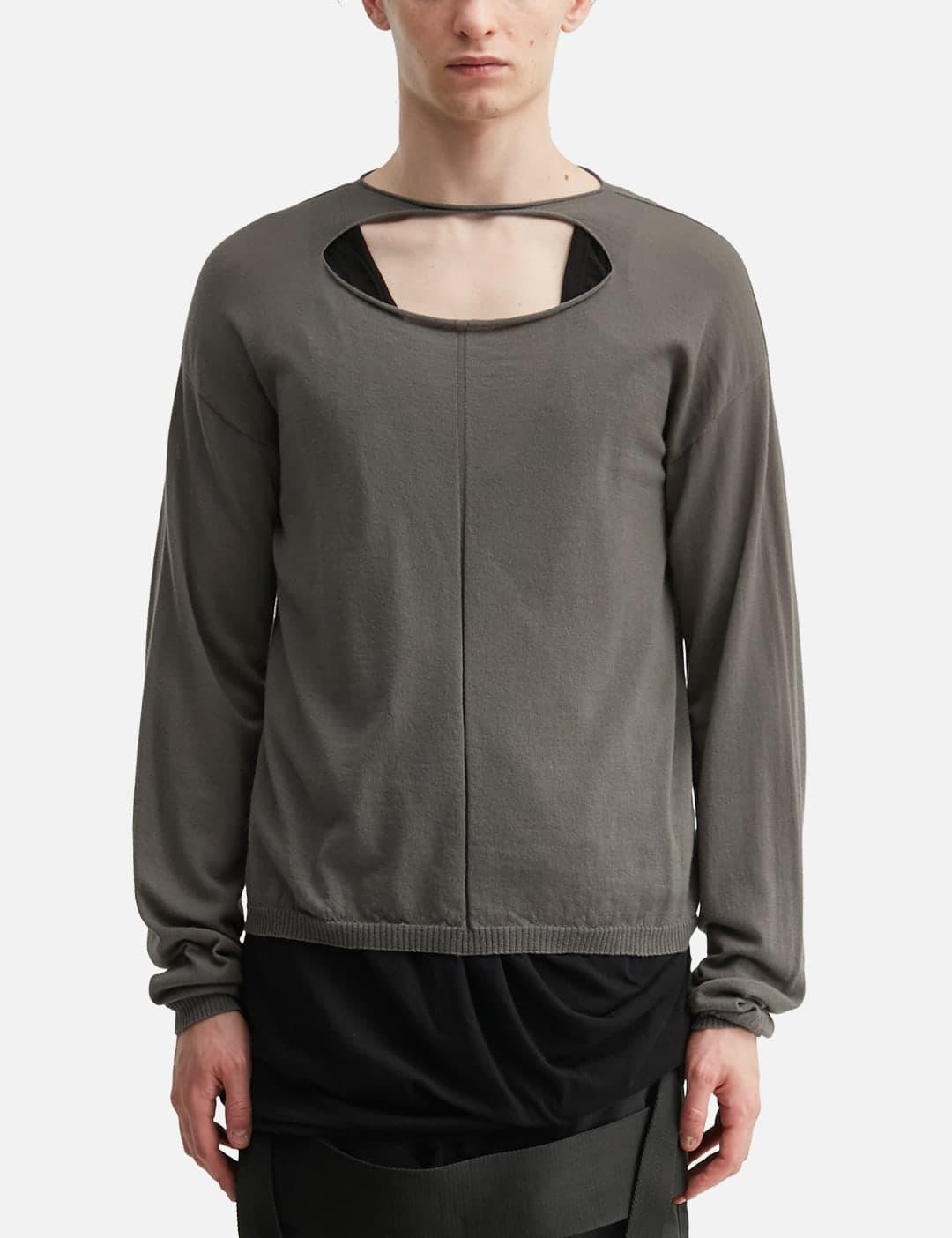 Slashed Pull Sweater view 2