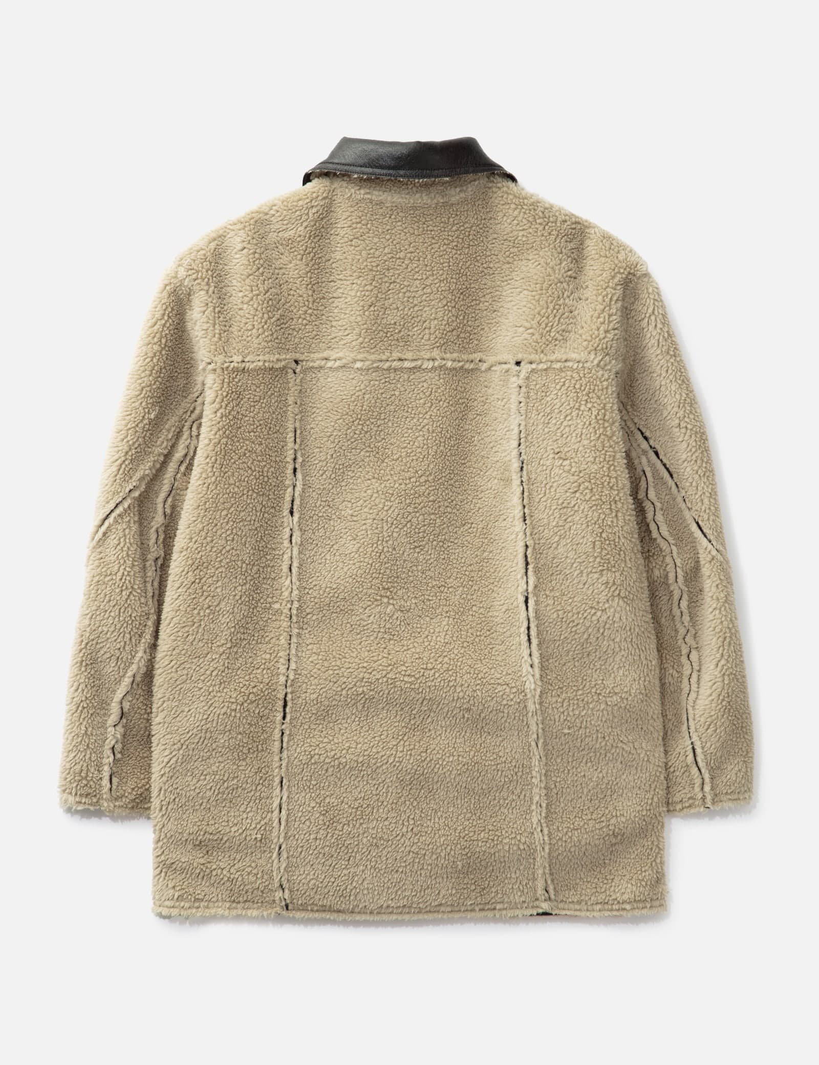 Reversible Fake Shearling Coat view 4