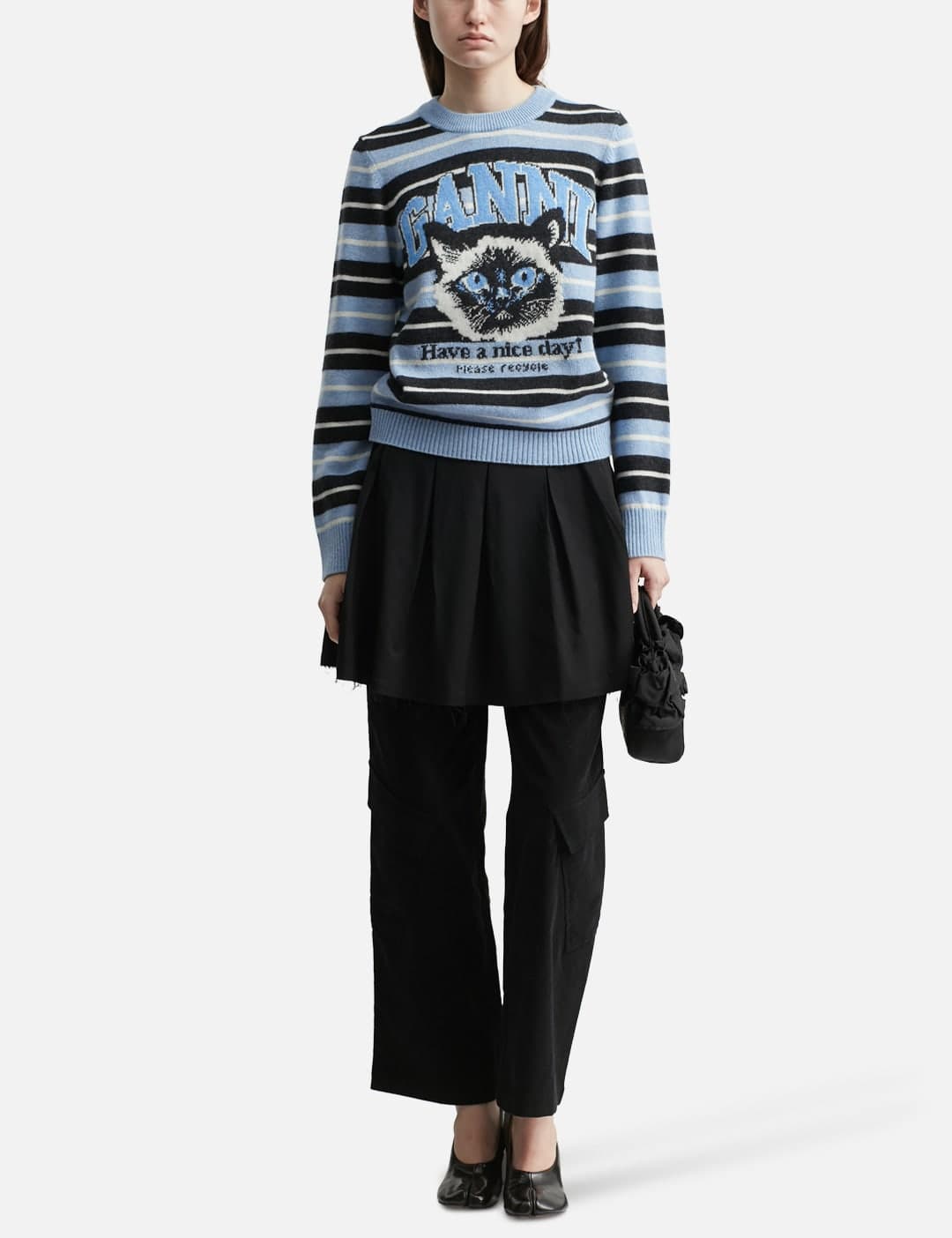 Graphic Wool Jumper view 4