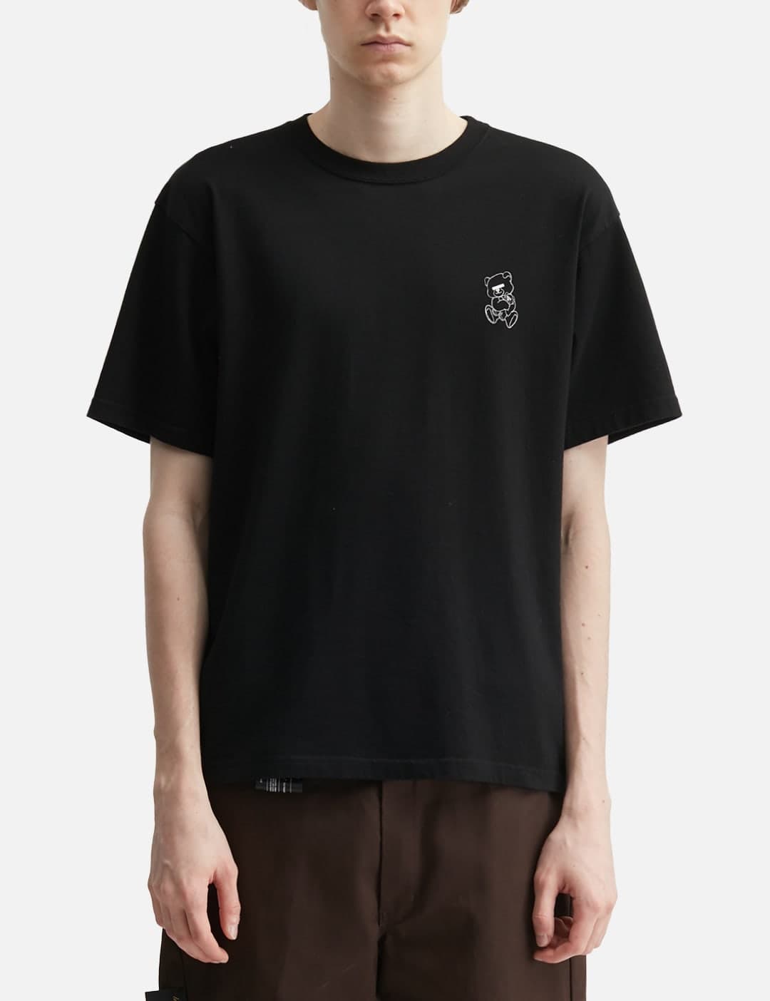 Bear Logo Cotton T-Shirt view 2