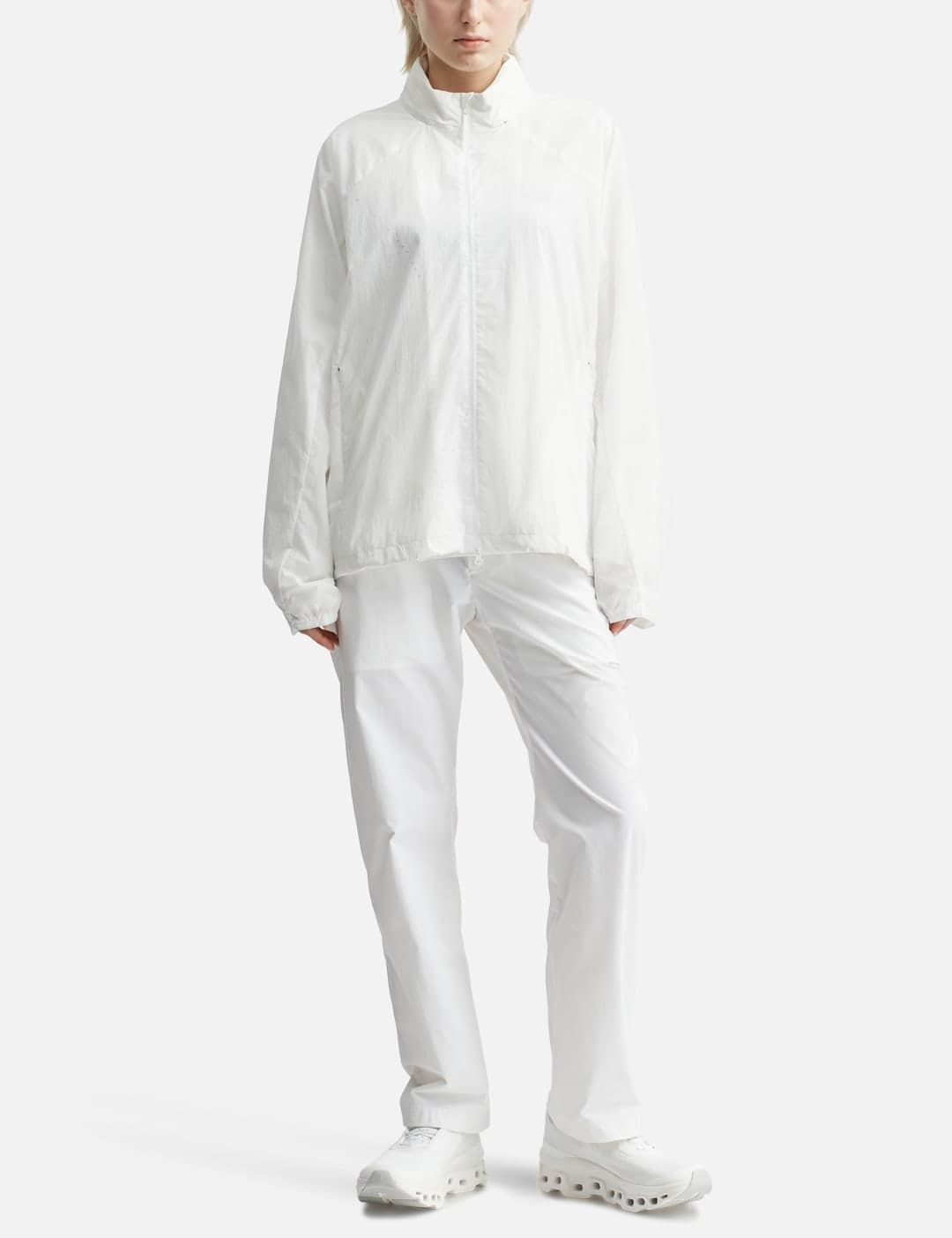X POST ARCHIVE FACTION (PAF) Perforated Windbreaker view 9