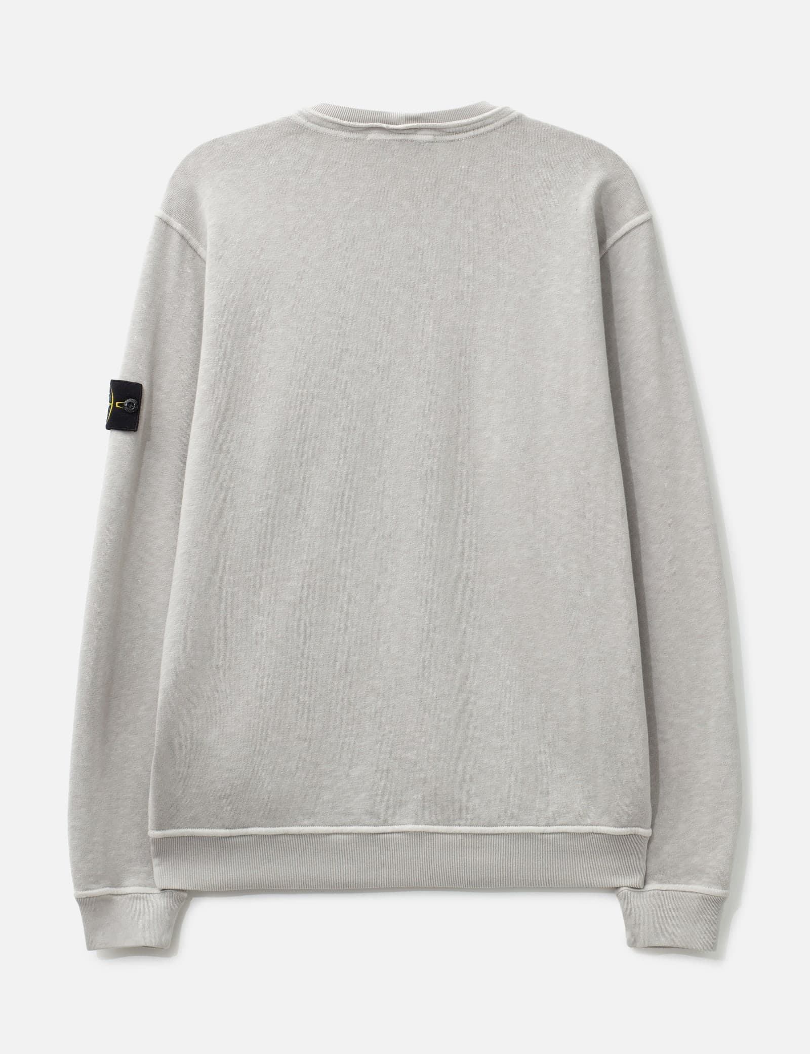 Malfilé Fleece 'Old' Effect Crewneck Sweatshirt view 2