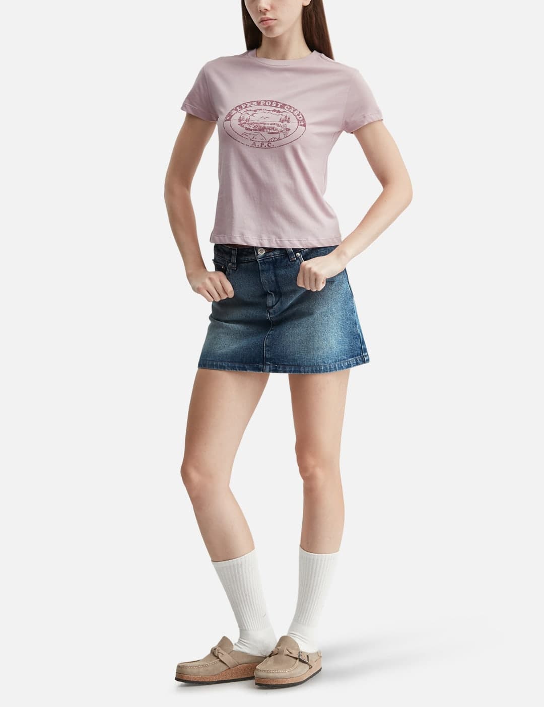 Vintage Camping Logo T-Shirt view 5