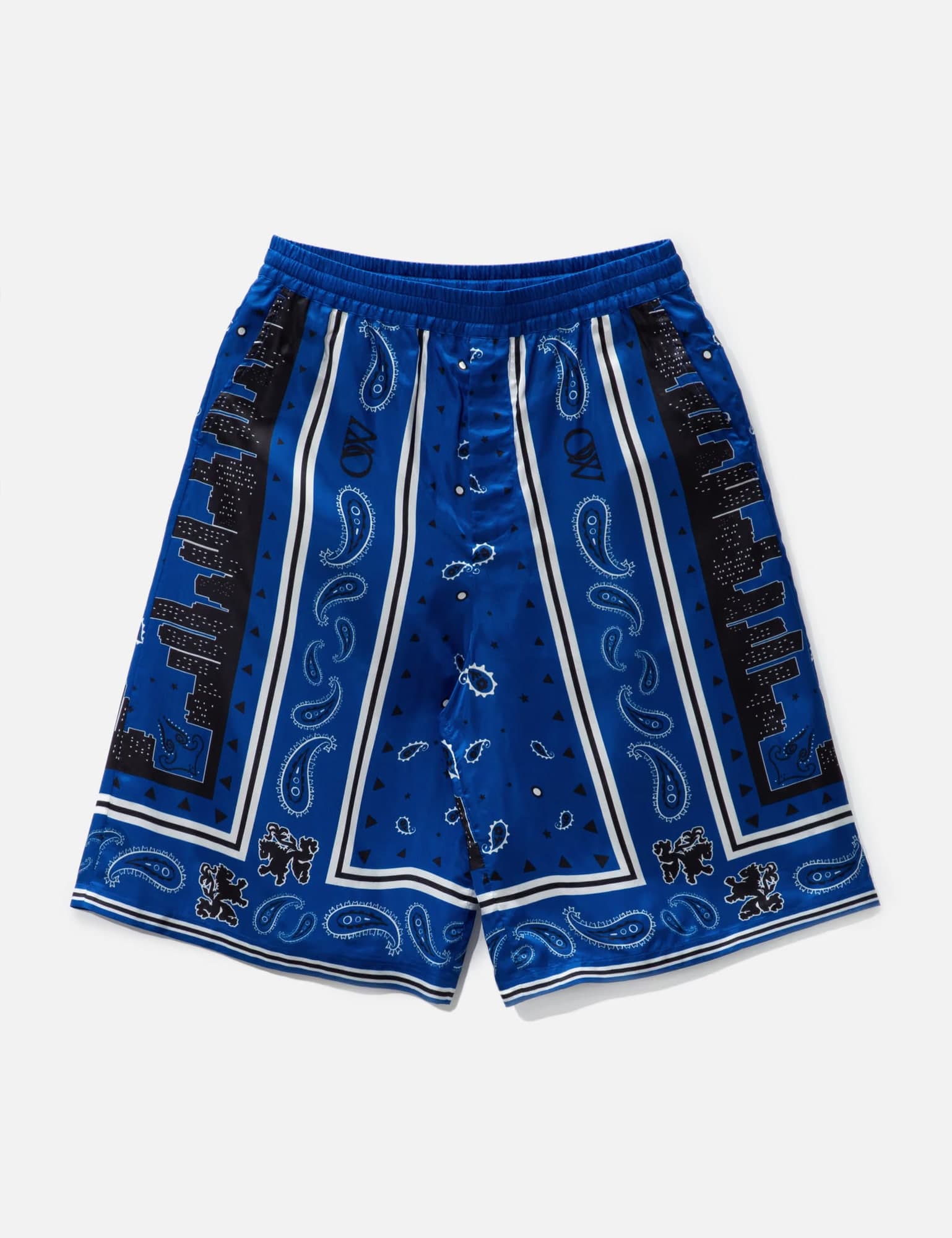 BANDANA VISCOSE SHORTS view 1