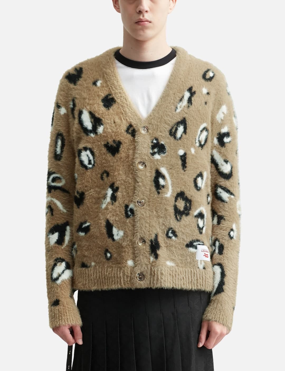 FLUFFY LABEL CARDI view 3