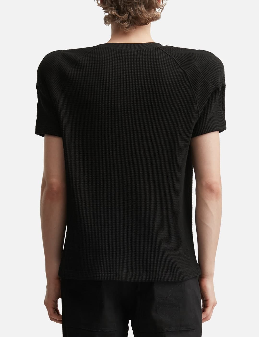 Bulk Shoulder Waffle T-Shirt view 3