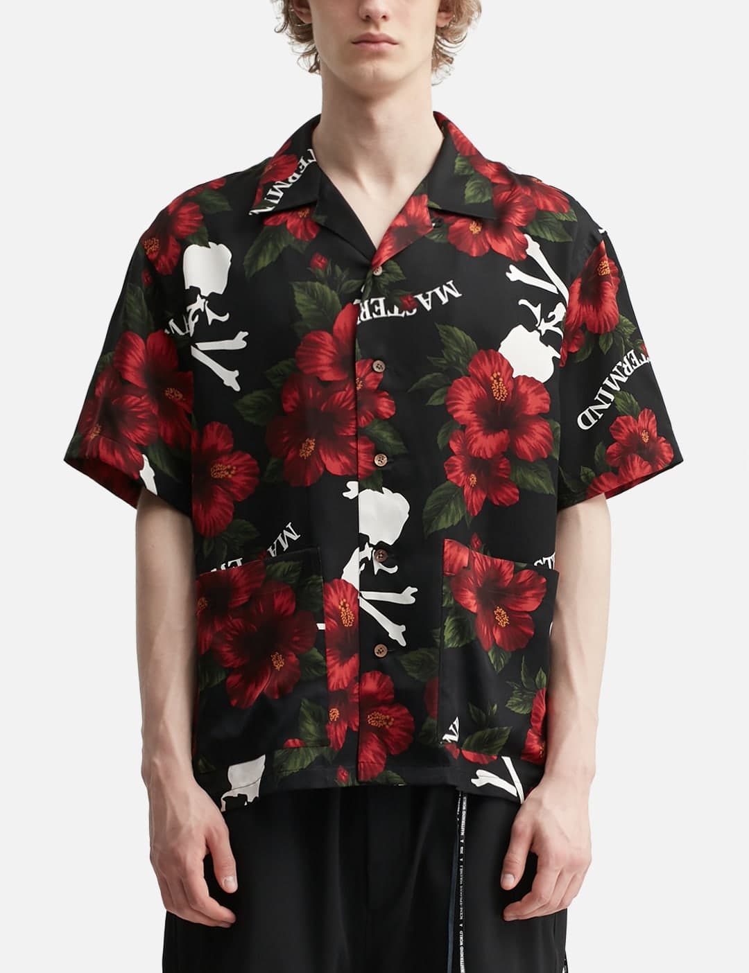Hibiscus Washable Silk SS Shirt view 3