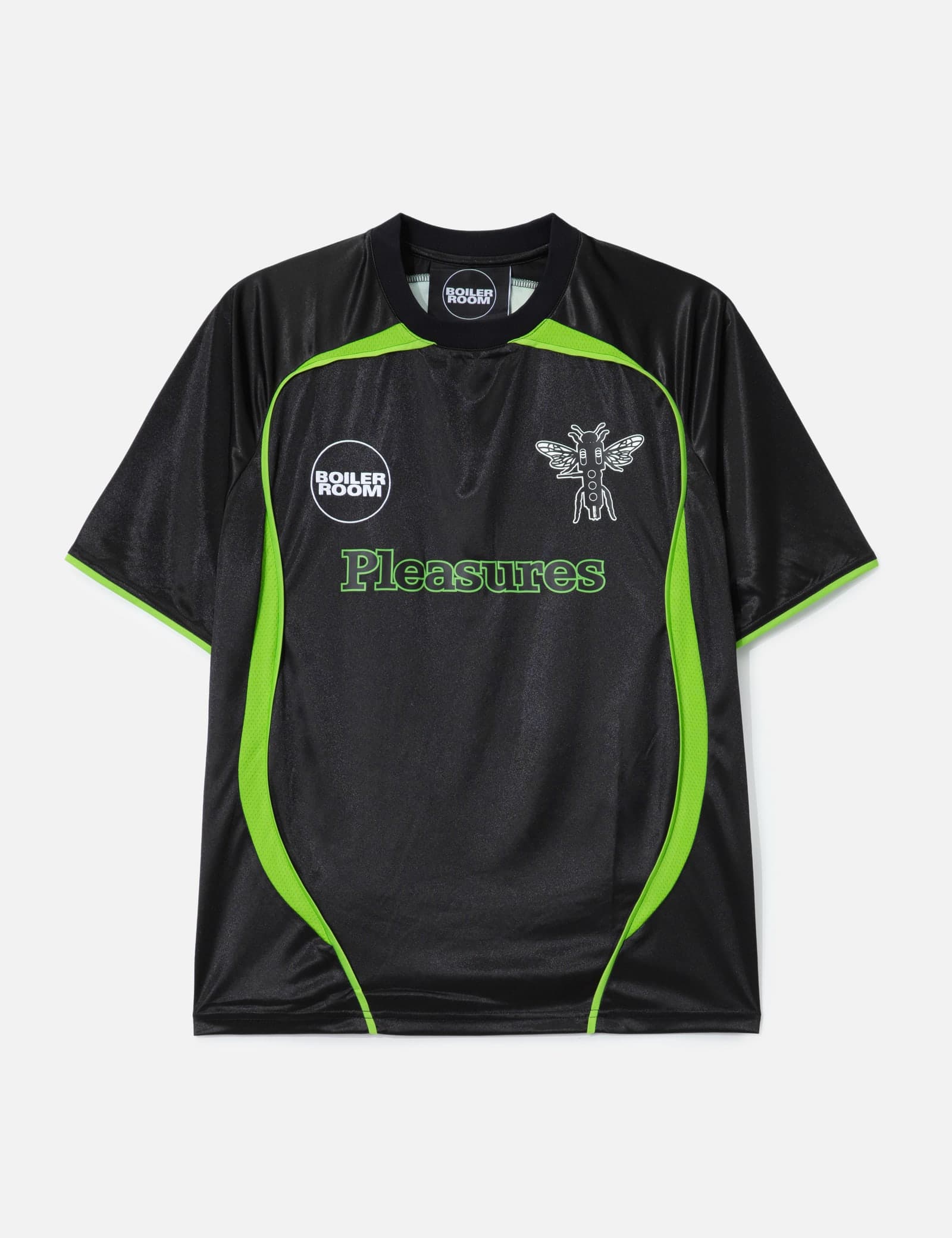 X Boiler Room Aqua Soccer Jersey view 1