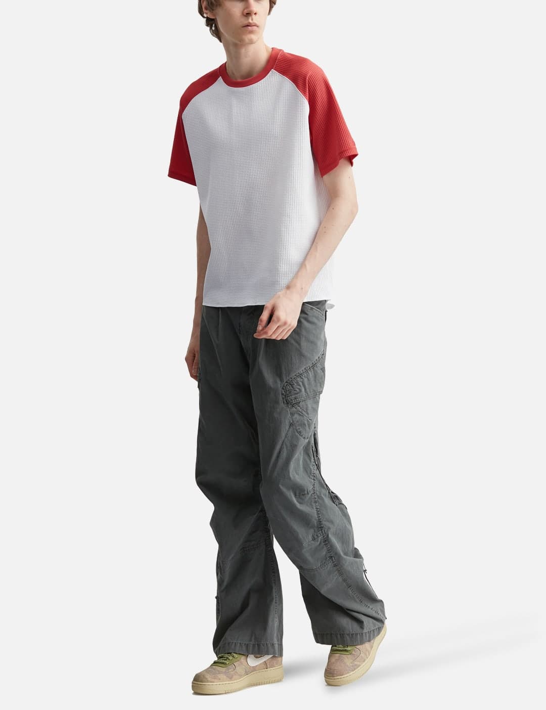 Aero Waffle Raglan Tee view 3