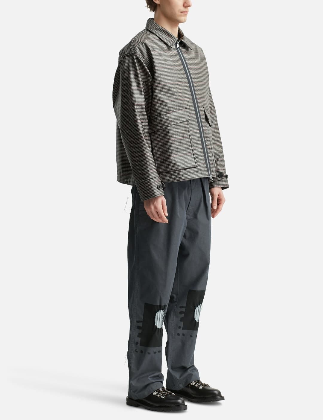 Reimagined Coated Houndstooth Check Jacket view 5