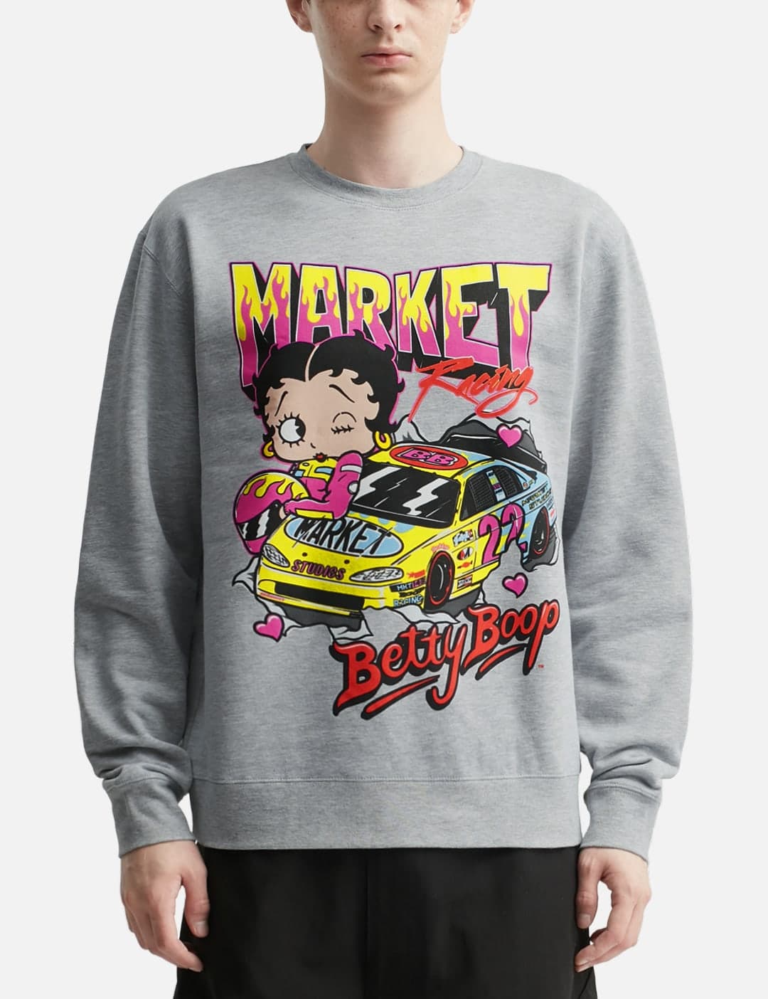 Betty Boop Racing Sweatshirt view 3
