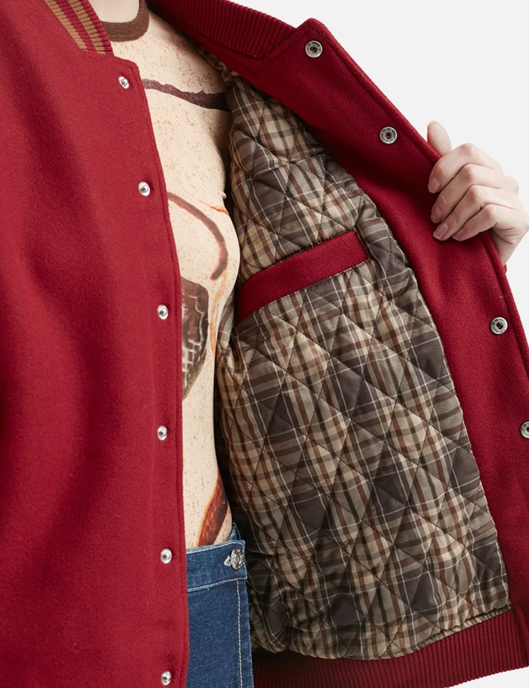 The Club Varsity Bomber view 5