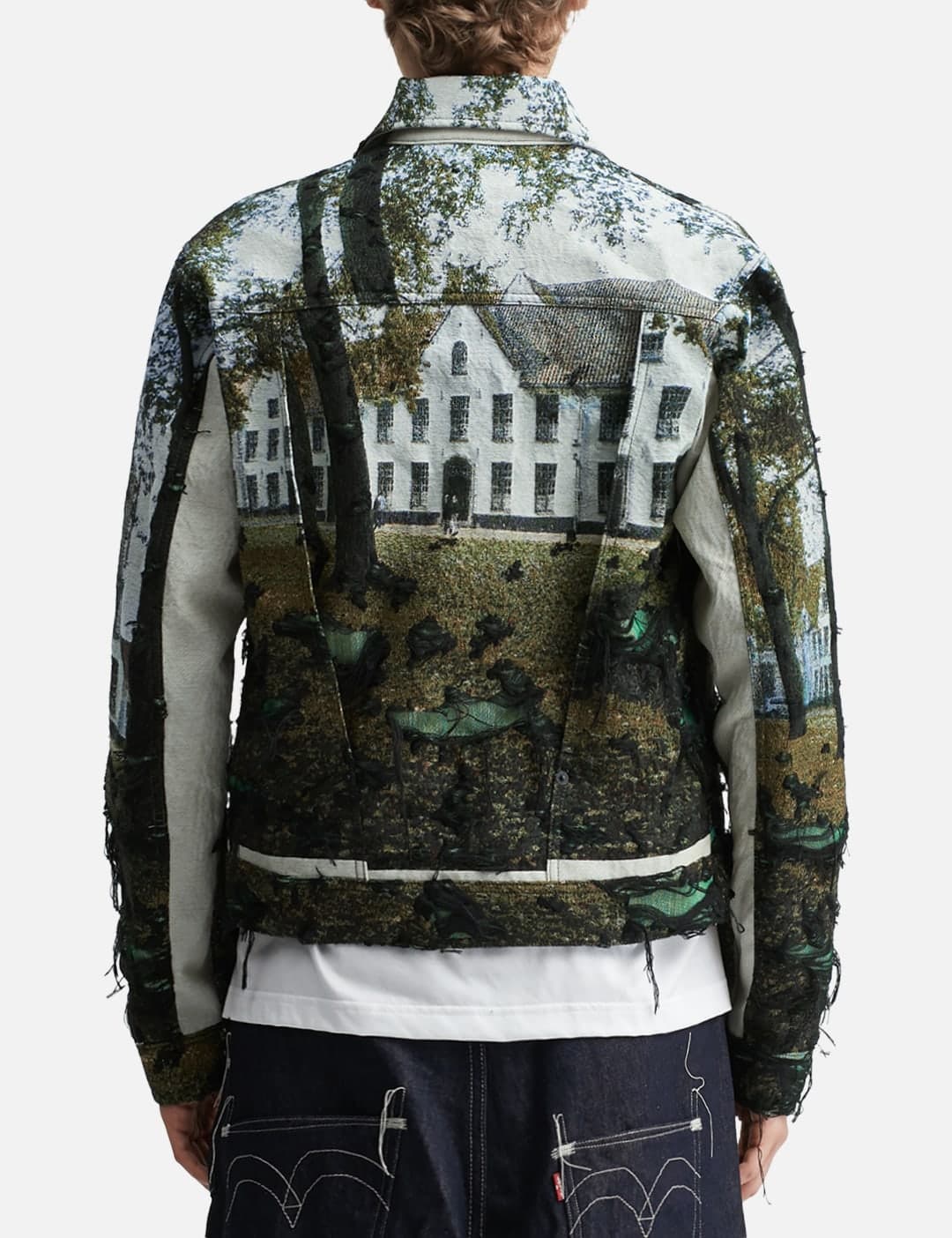 Gobelin Weave Trucker Jacket view 4