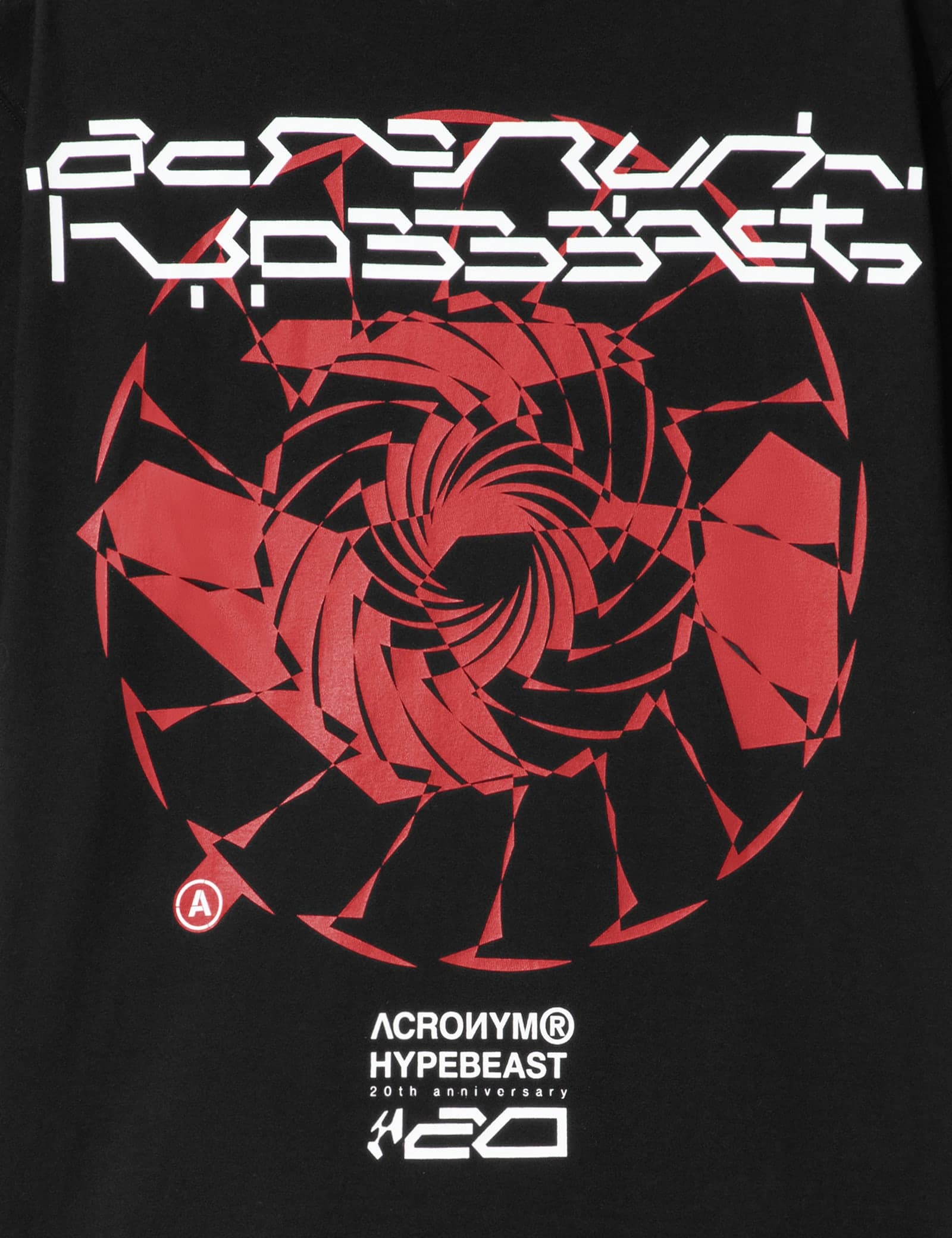 ACRONYM X Hypebeast 20th Anniversary T-Shirt view 6