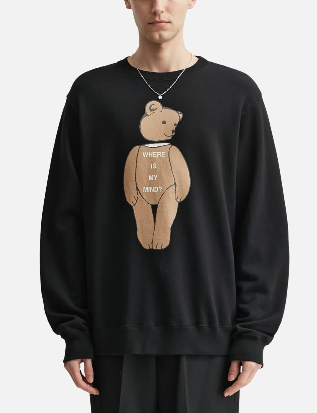 UC1F4891-2 "Where Is My Mind" Bear Sweatshirt view 3