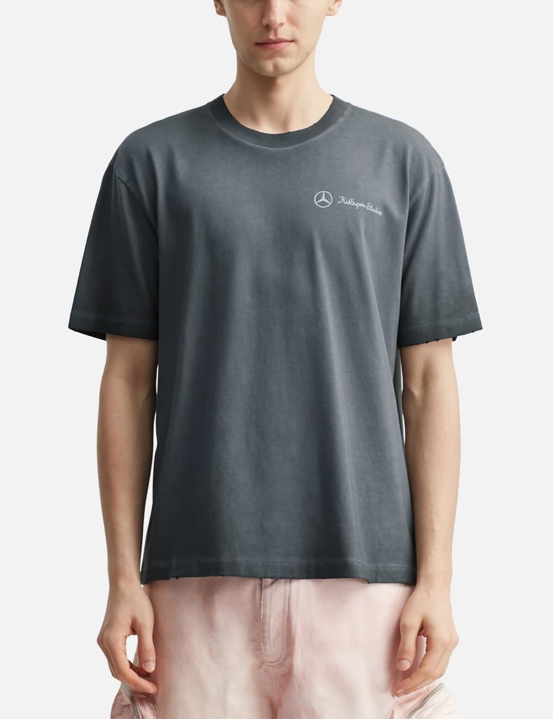 X Mercedes Benz Washed Tee view 3