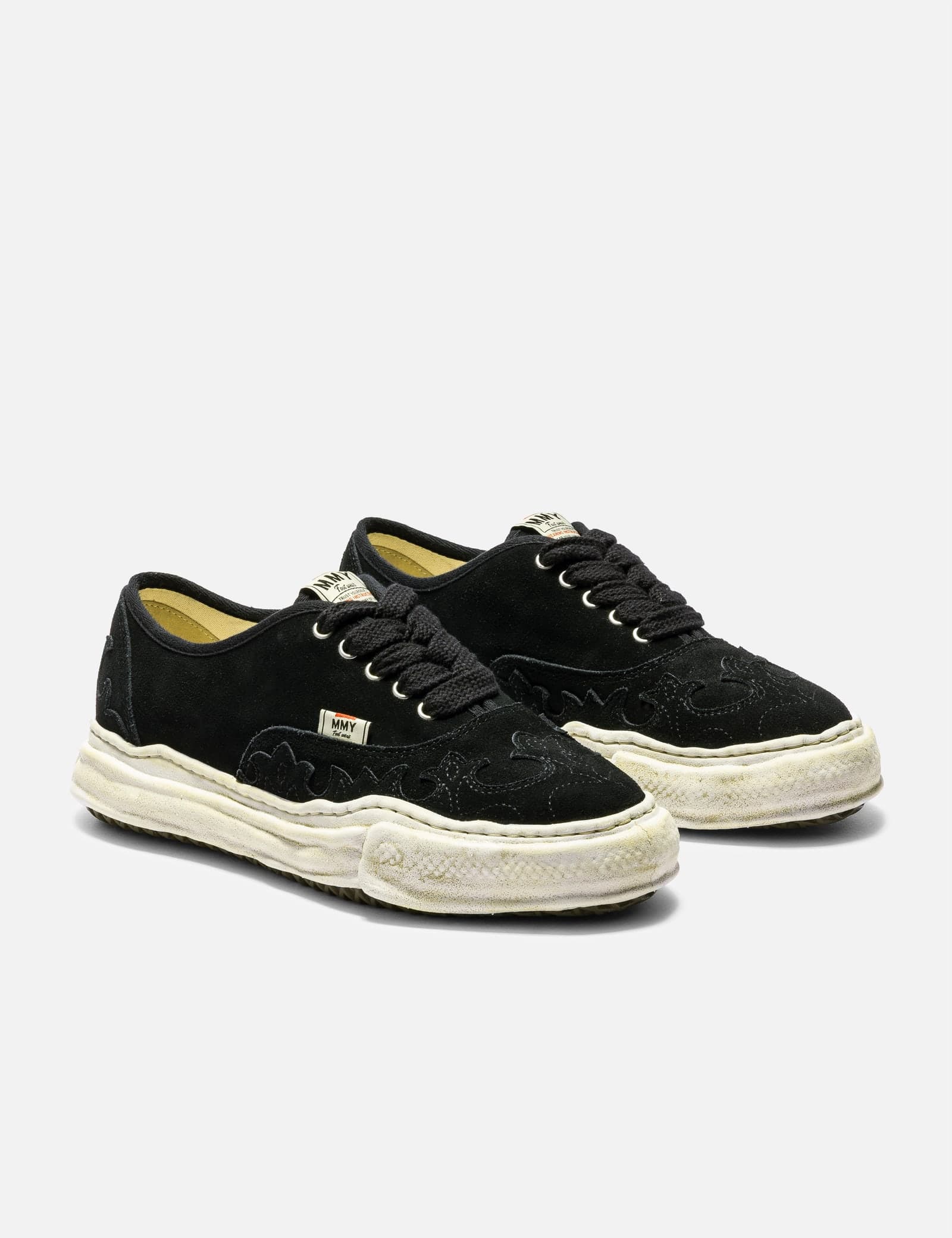 "BAKER" Original Sole Western Detail Suede Low-Top Sneaker view 4
