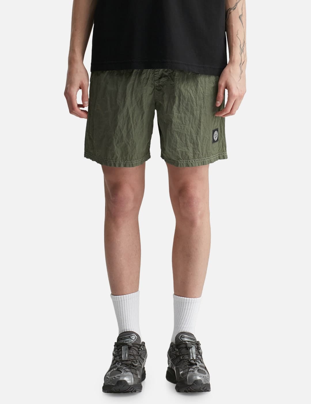 Nylon Metal In Econyl® Swim Shorts view 3