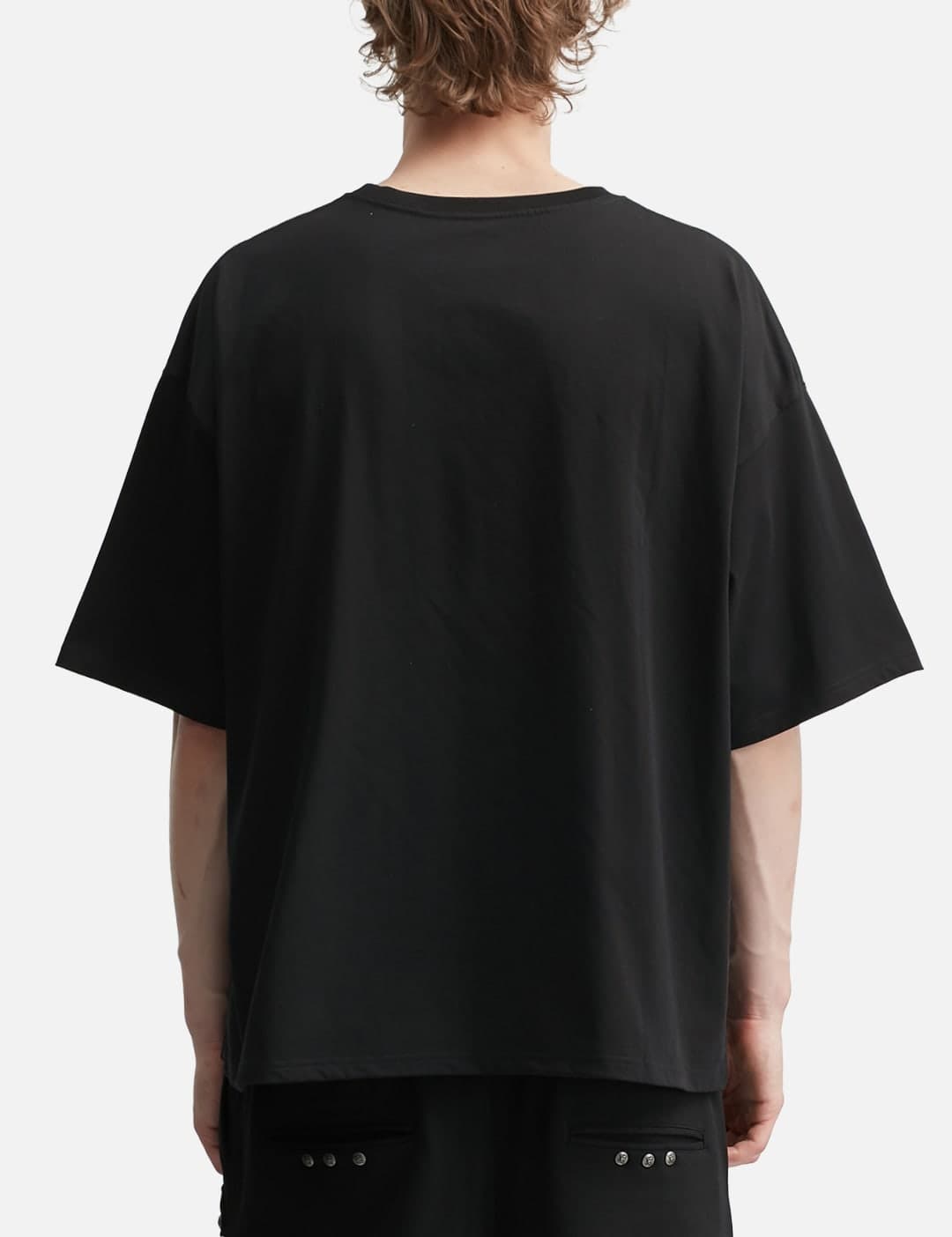"Lydia" Black Oversized T-Shirt view 2