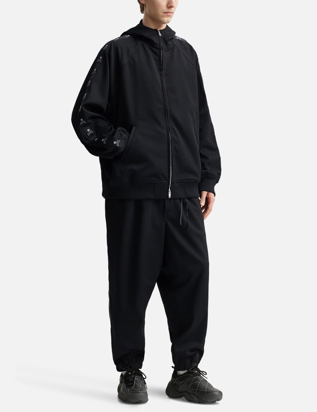 Side Taped Wide Track Pants view 5