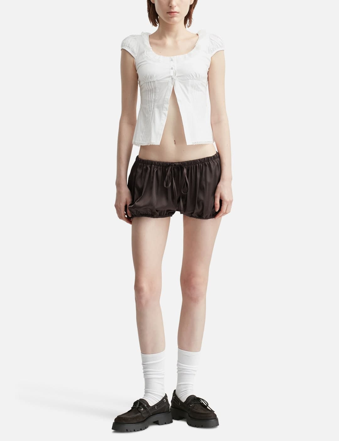 Pumpkin Bloomer Shorts view 3