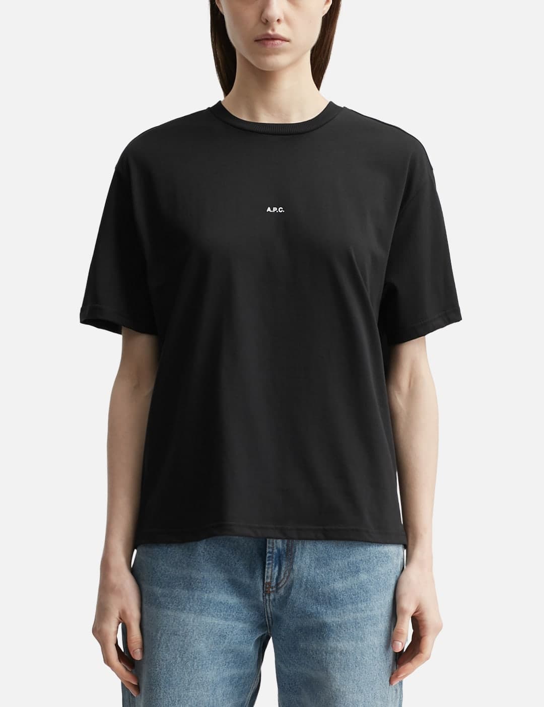 Boxy Micro Logo T-Shirt view 3