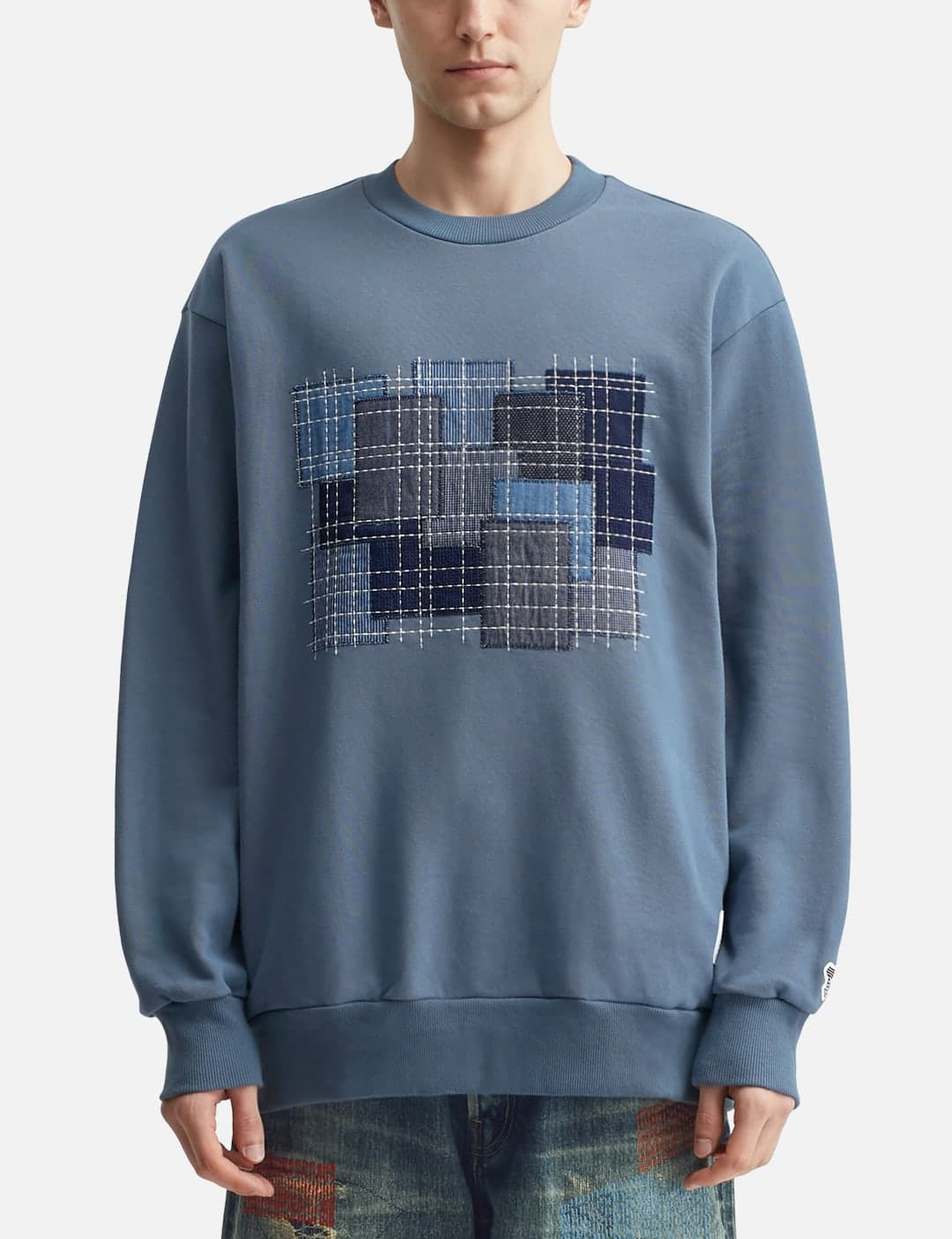 Boro Embroidered Sweat Shirt view 3