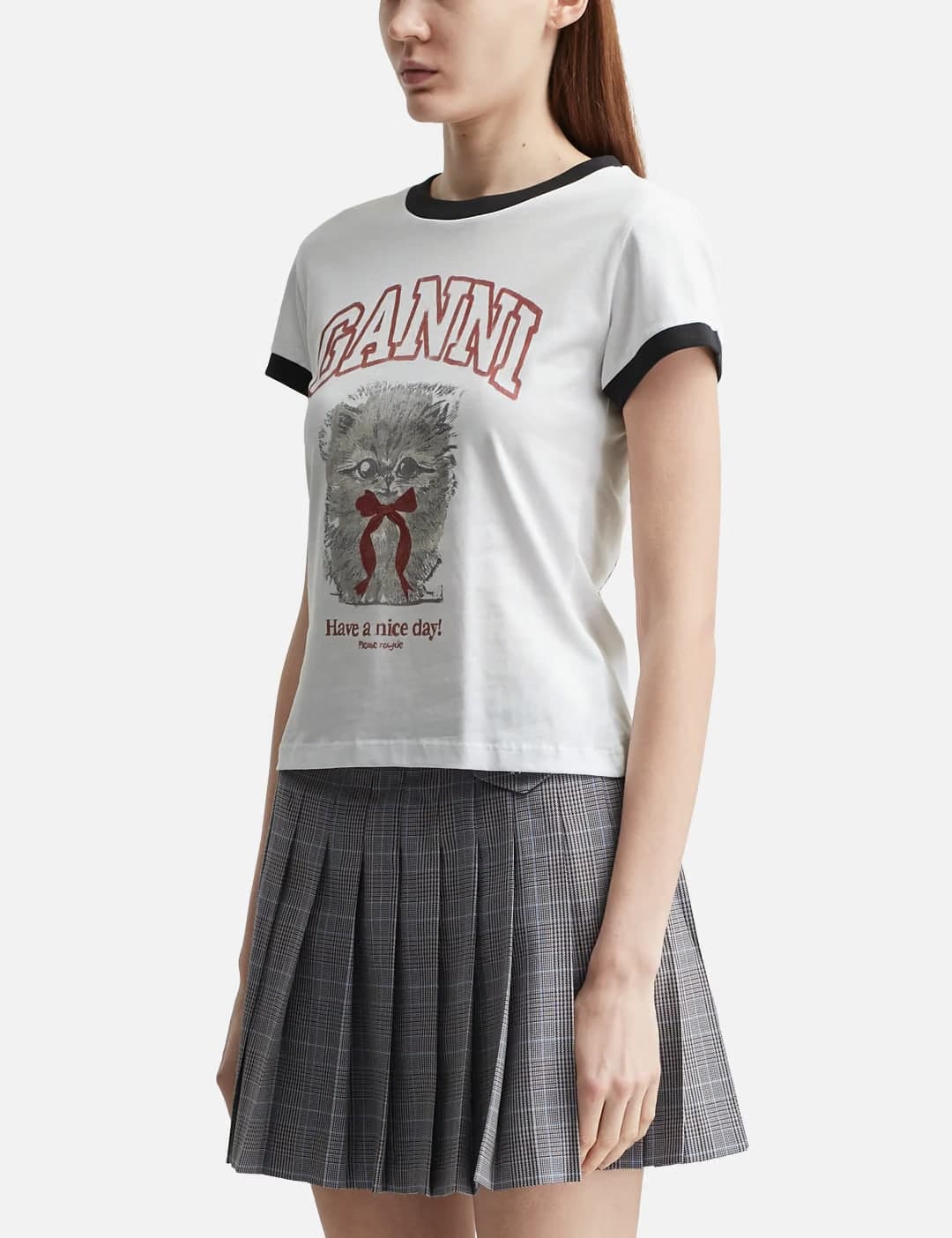 Cropped Kitty T-Shirt view 2